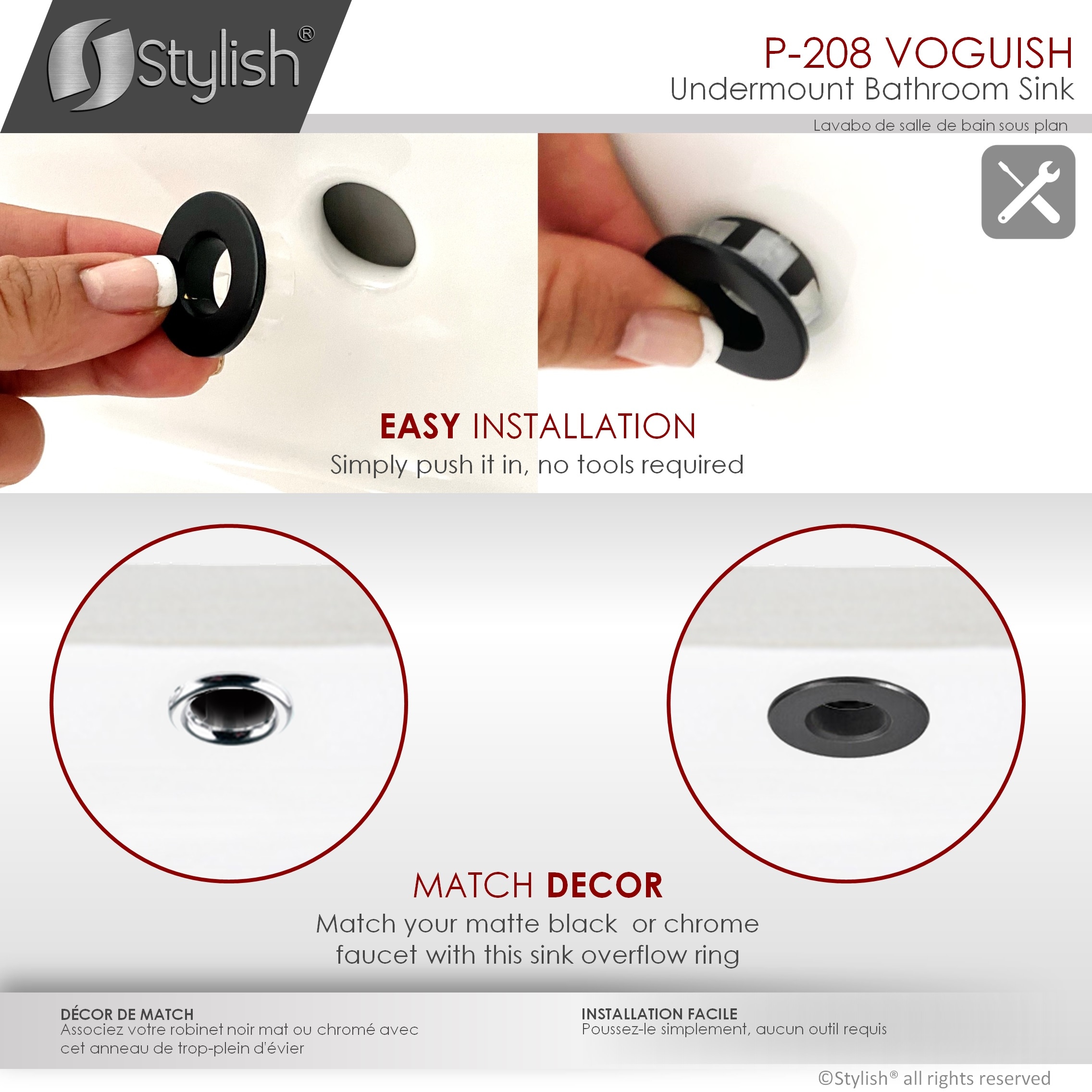 Stylish P-208 Bath-Sink - View #9