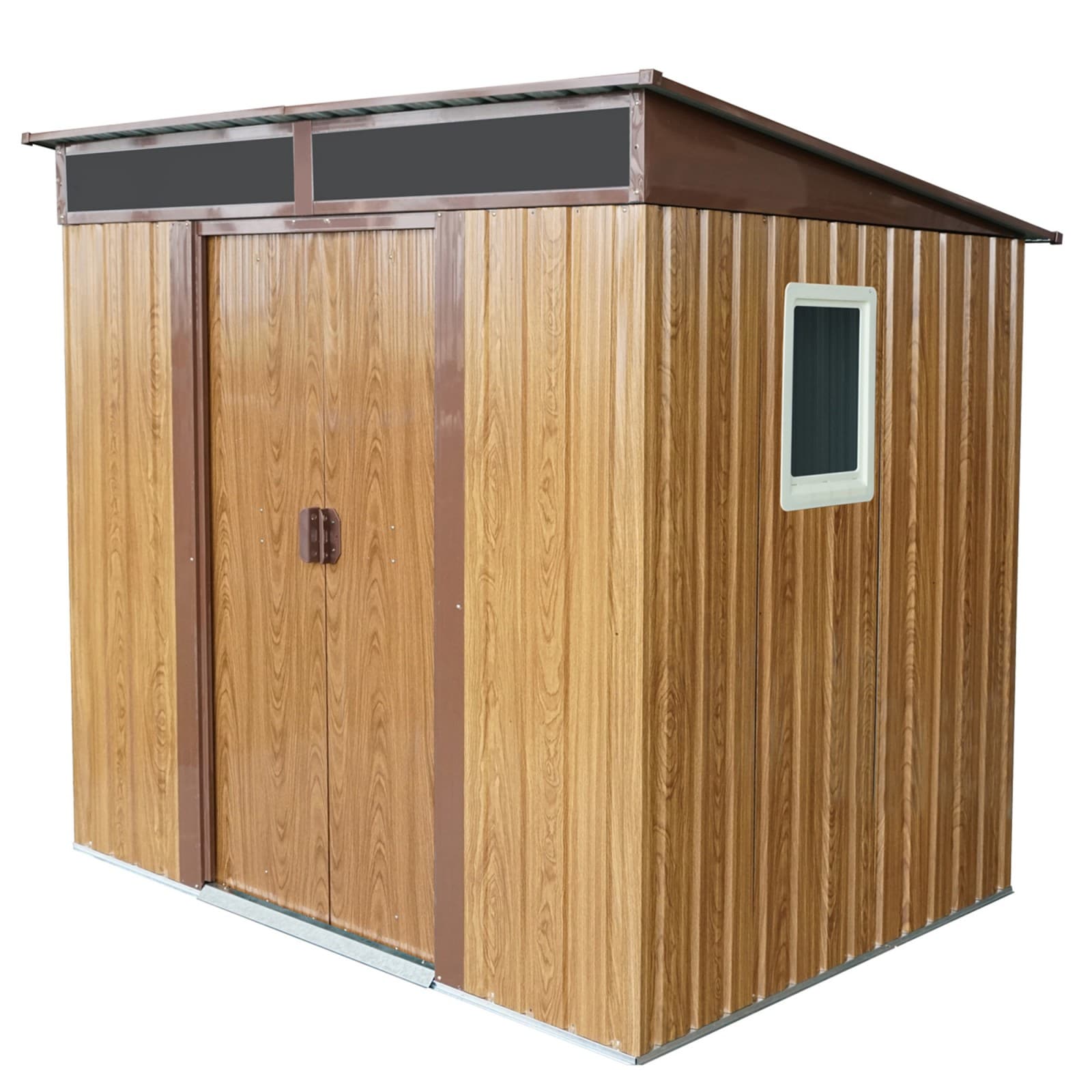 ToolCat BZ-3-140-SN 6.1-ft x 5.1-ft Galvanized steel Storage Shed