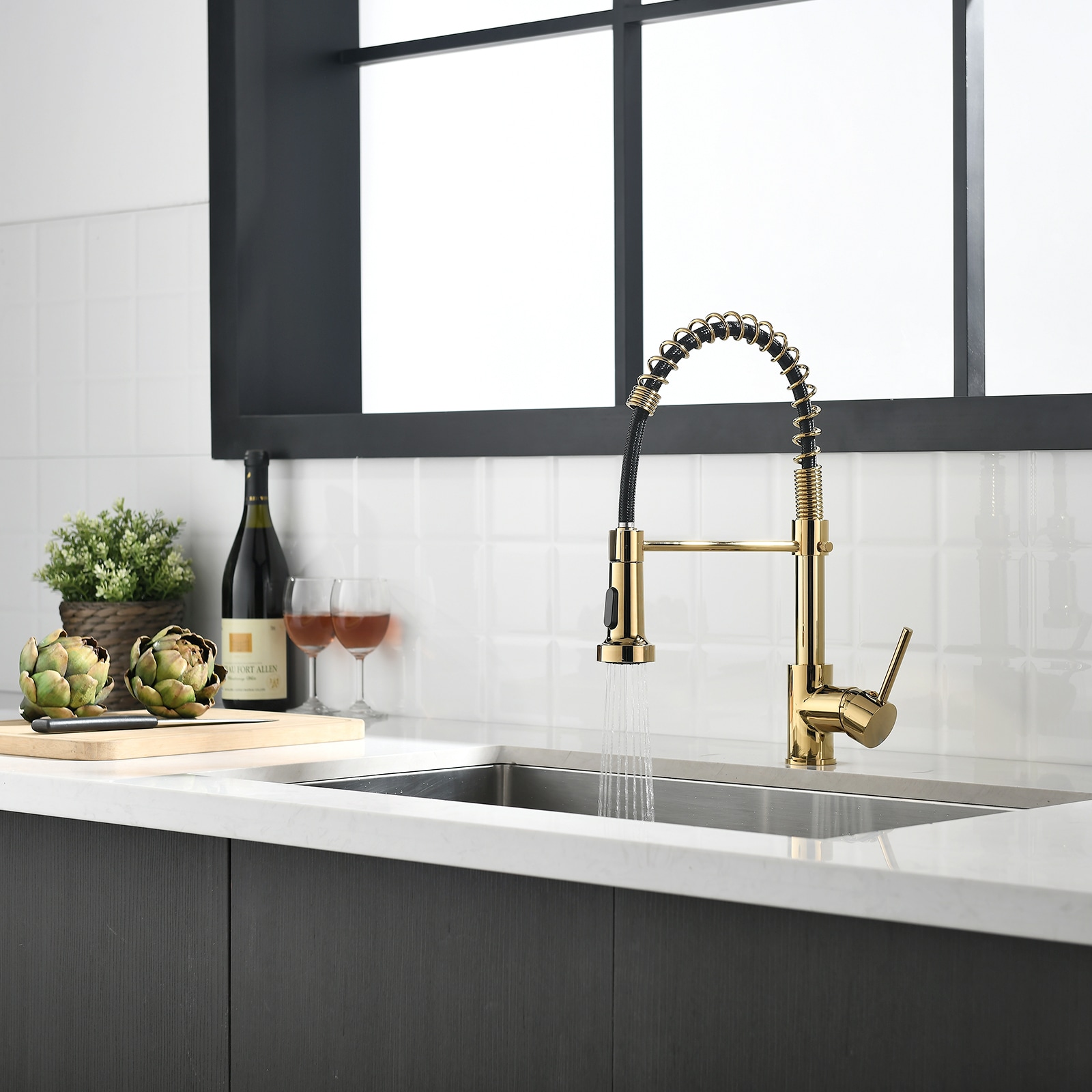Flynama XY-QY-289BG-40 Kitchen-Faucets - View #2