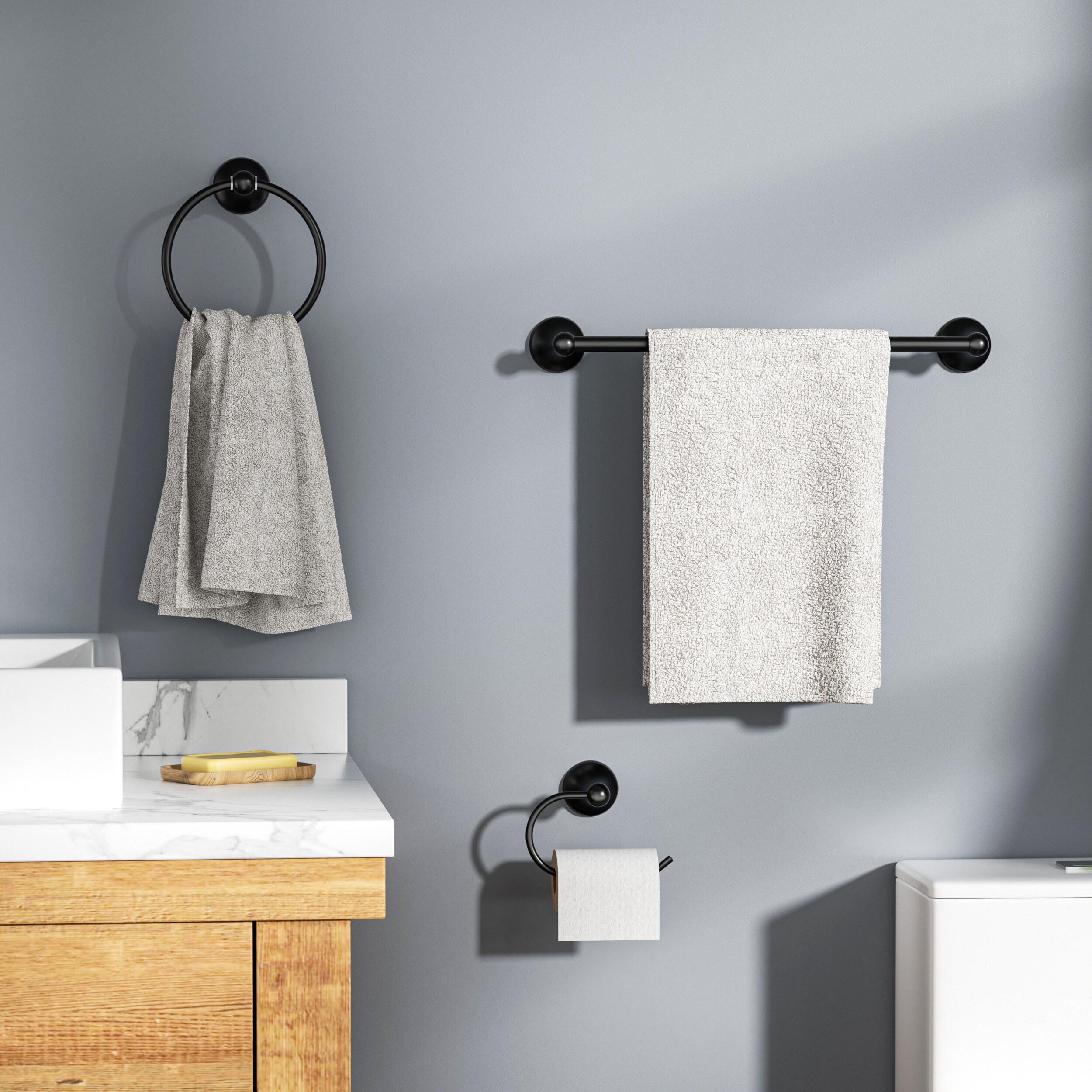androme AD191M2B3 Decorative-Bath-Hardware-Kits - View #2