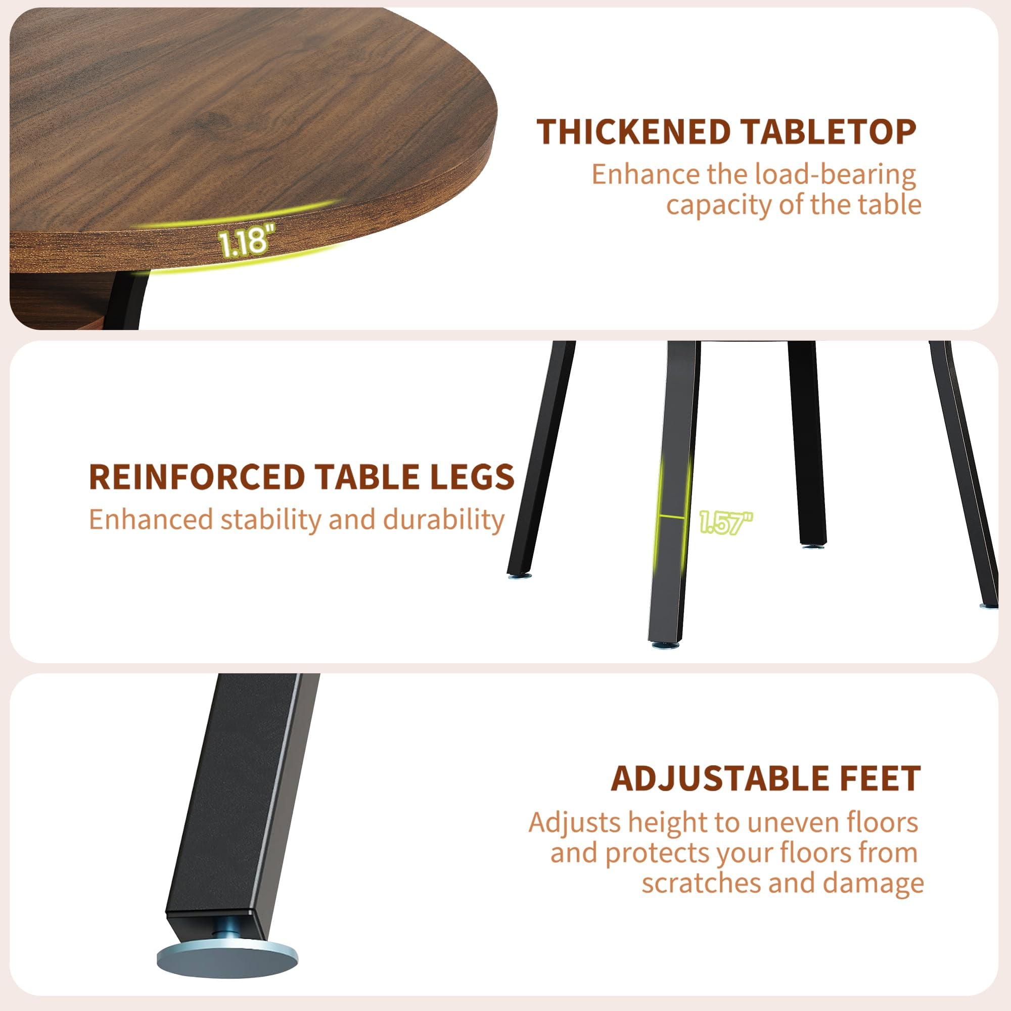 IdealHouse LW-JAS-966F Dining-Tables - View #8