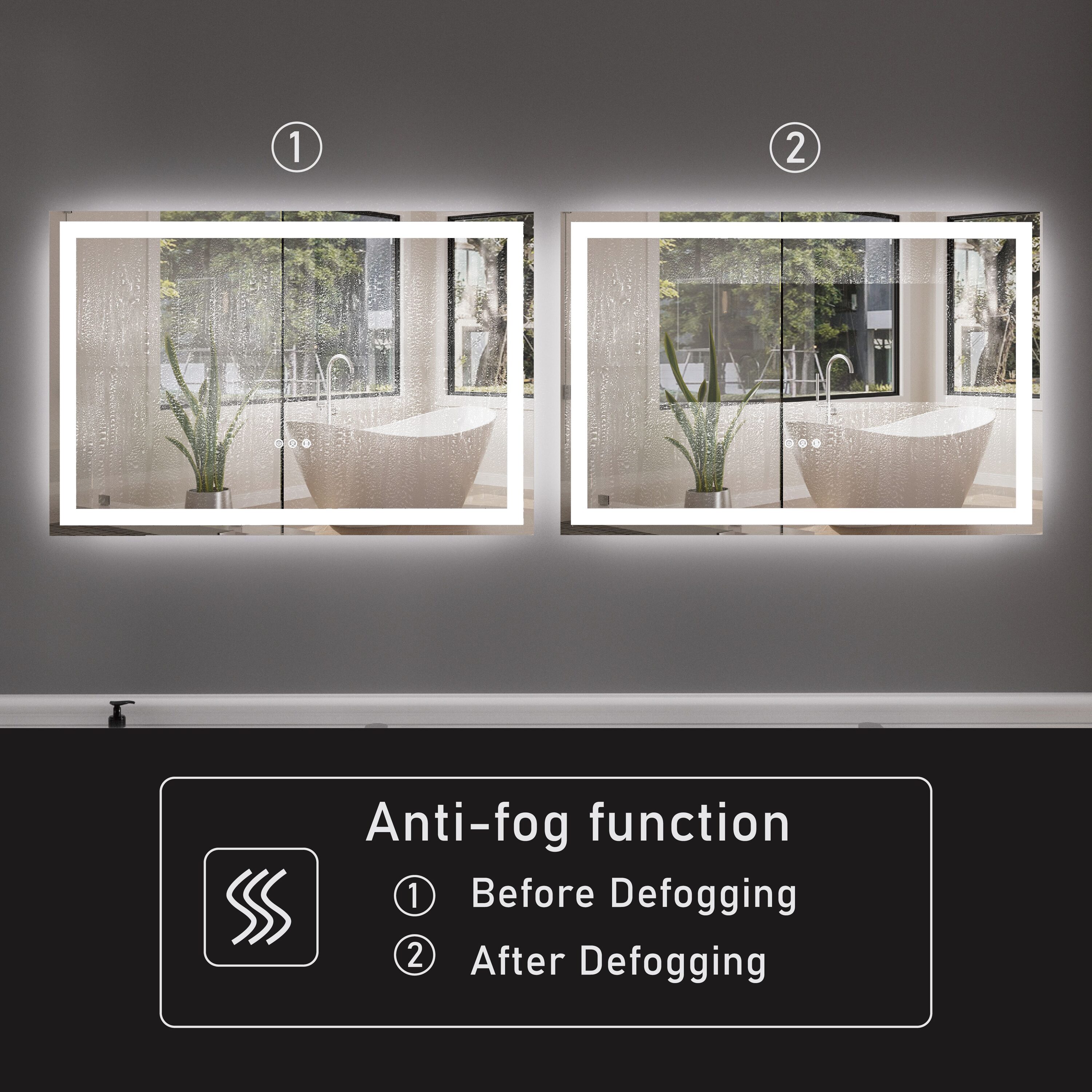 HomLux LMRECTFL3624 Decor-Mirrors - View #4