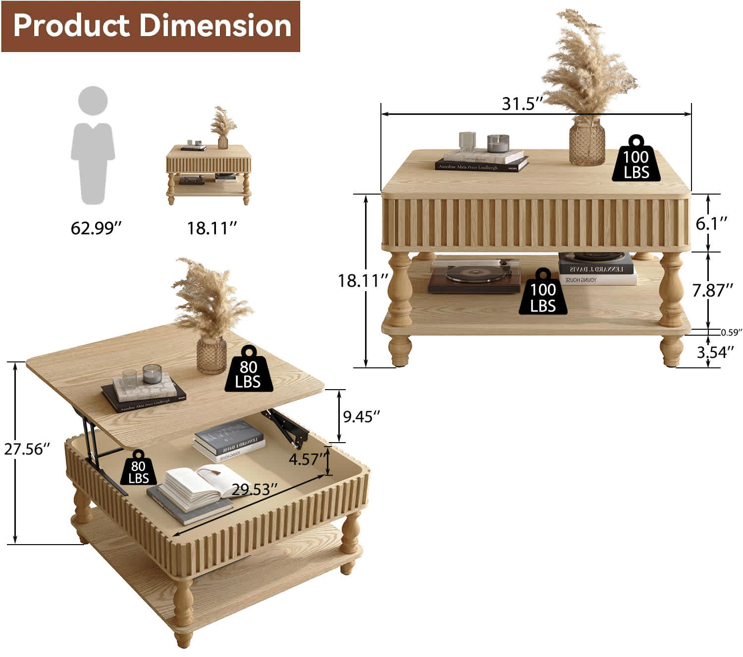 CIPACHO 711648502169 Coffee-Tables - View #2