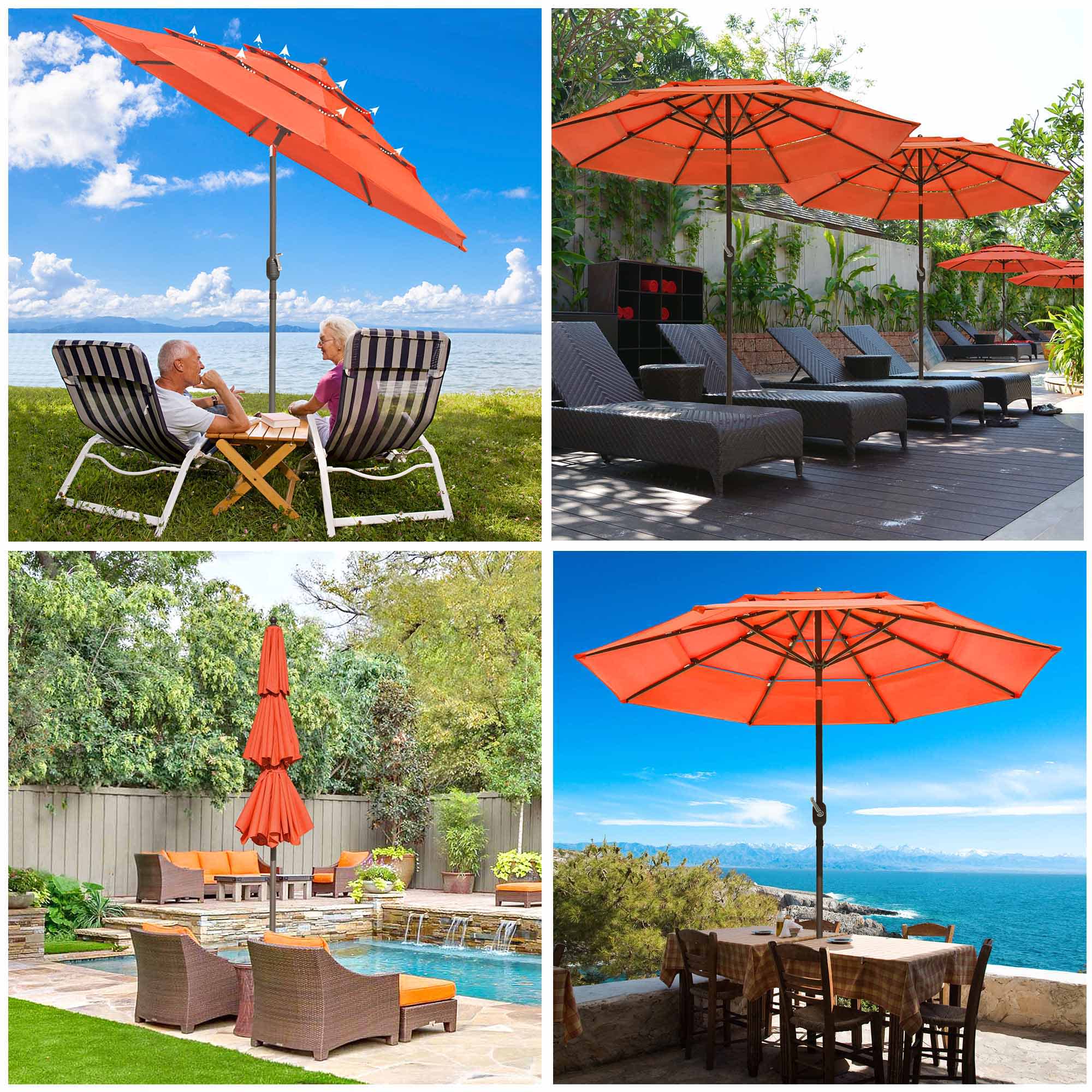 Yescom 07UMB039-3T10F-13-LO Umbrellas-2 - View #2