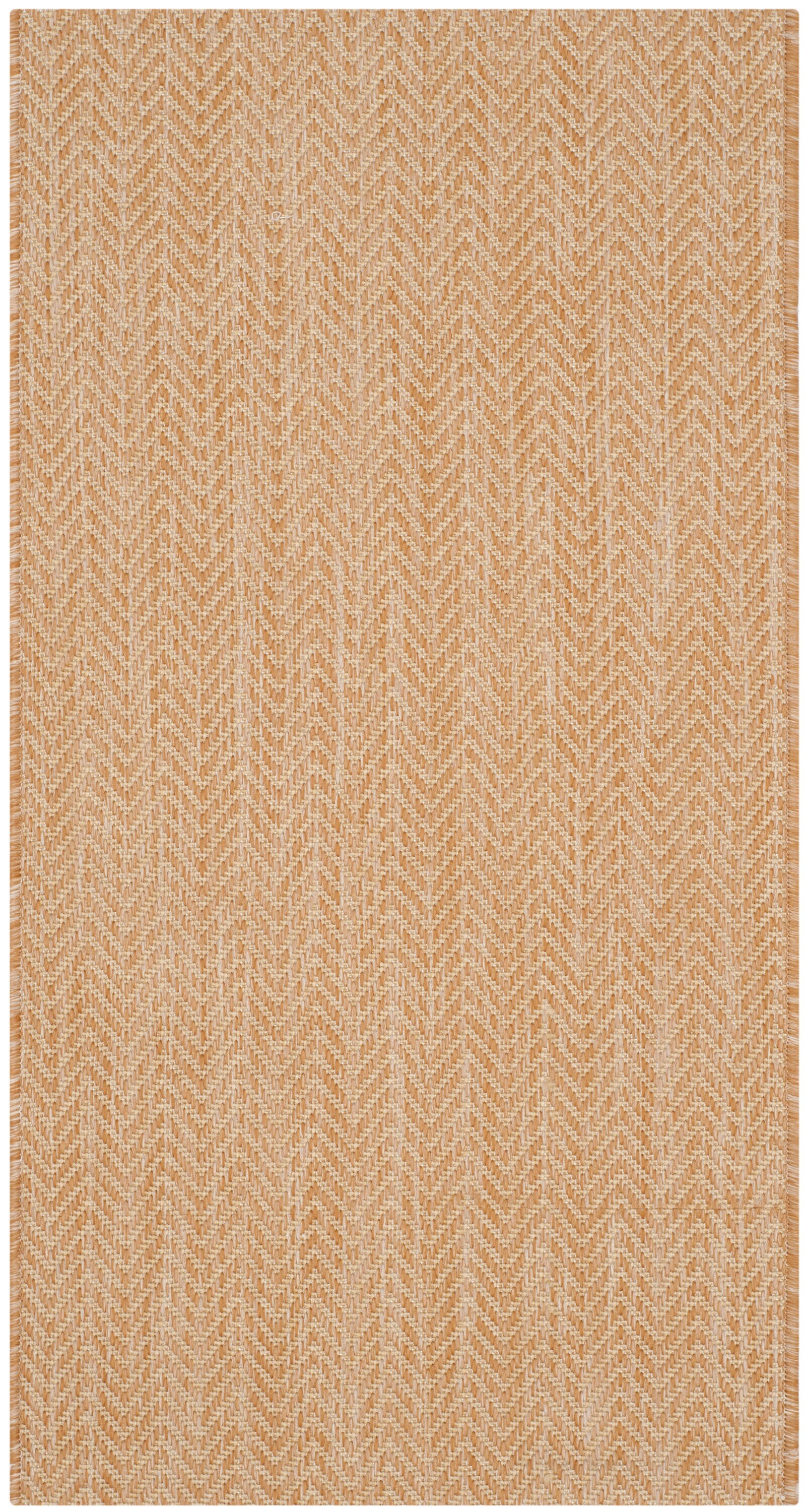 Safavieh Outdoor CY8022-03012 Courtyard Natural / Cream Rug - 10' x 10' Round