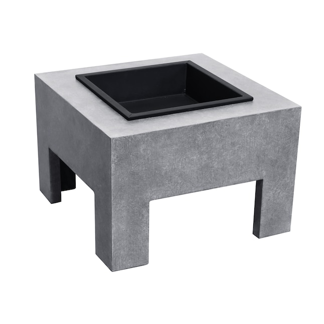 Light Gray Cement Magnesium Oxide, The Global Warmer Fire Pits R Us