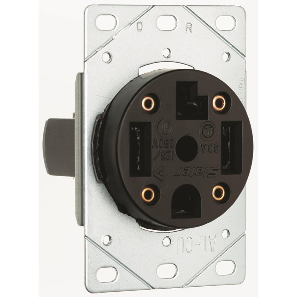 Pass & Seymour 30amp Flush Mount Dryer Receptacle 3864 for sale online 