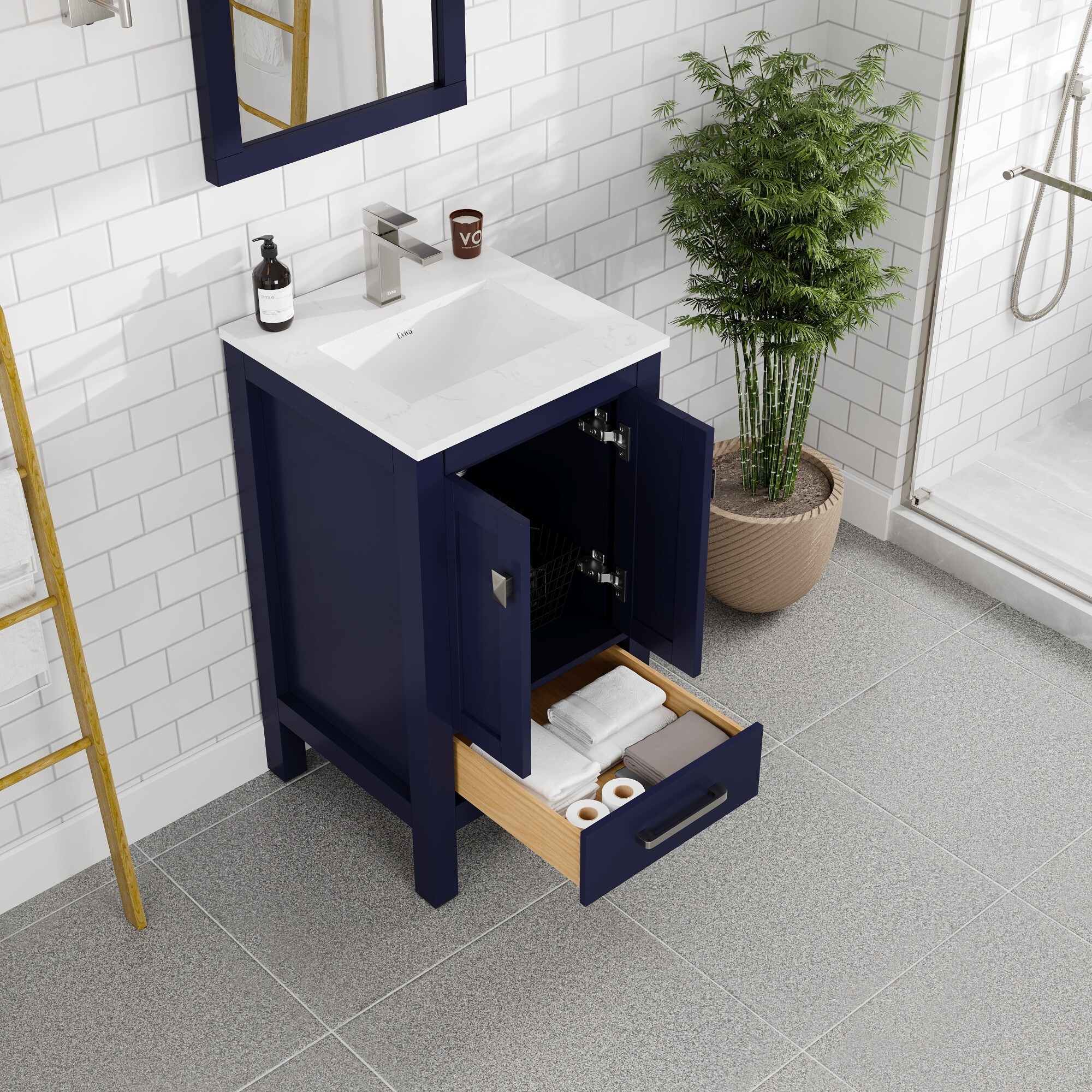 Eviva TVN414-20X18BLU-Q Bath-Vanity-Combo - View #5