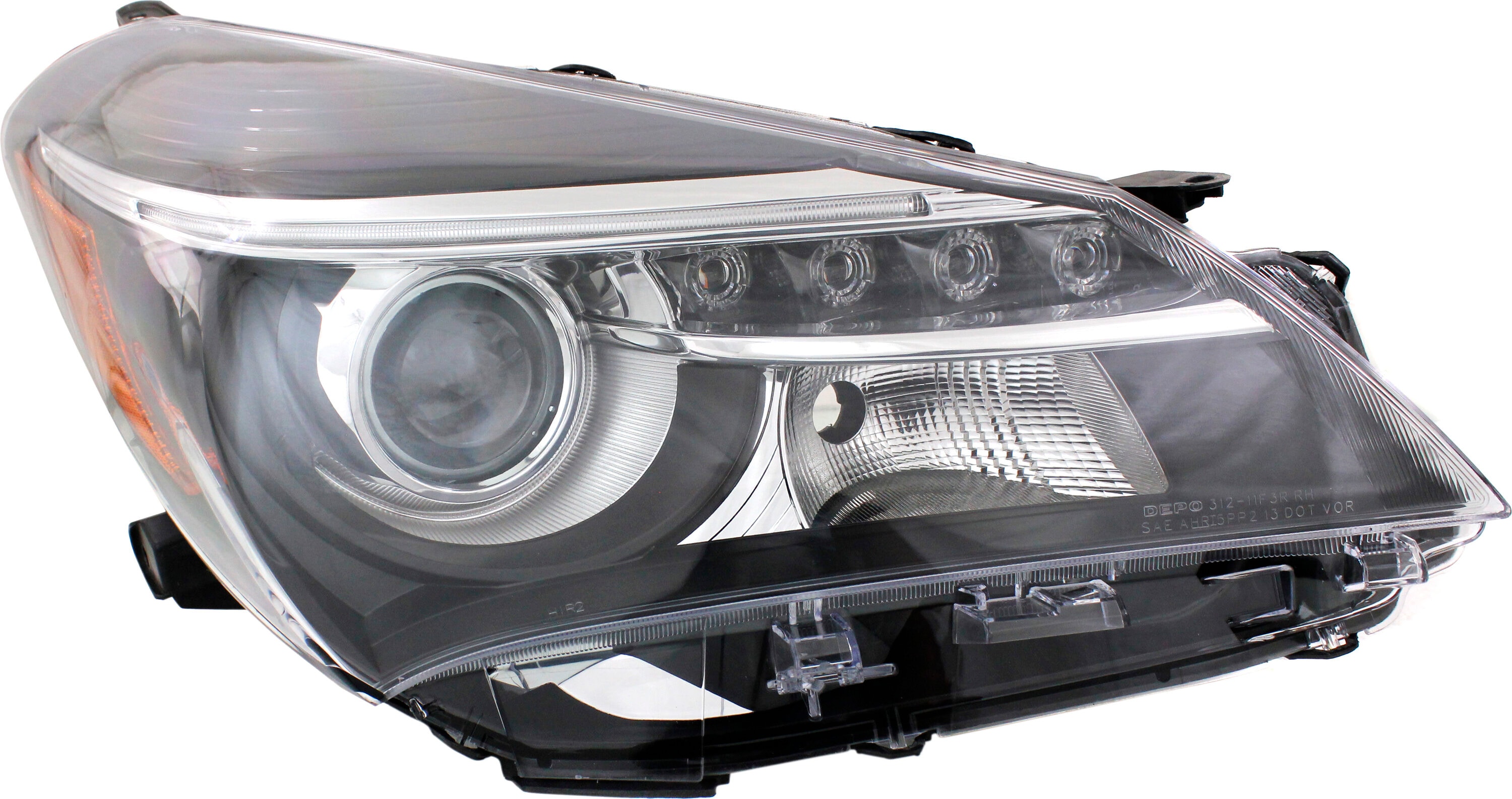 Garage-Pro JCWRT10010001GP Headlight Compatible with Toyota Yaris 2015-2017 Rh Lens and Housing Projector Type with LED Drl Se Model