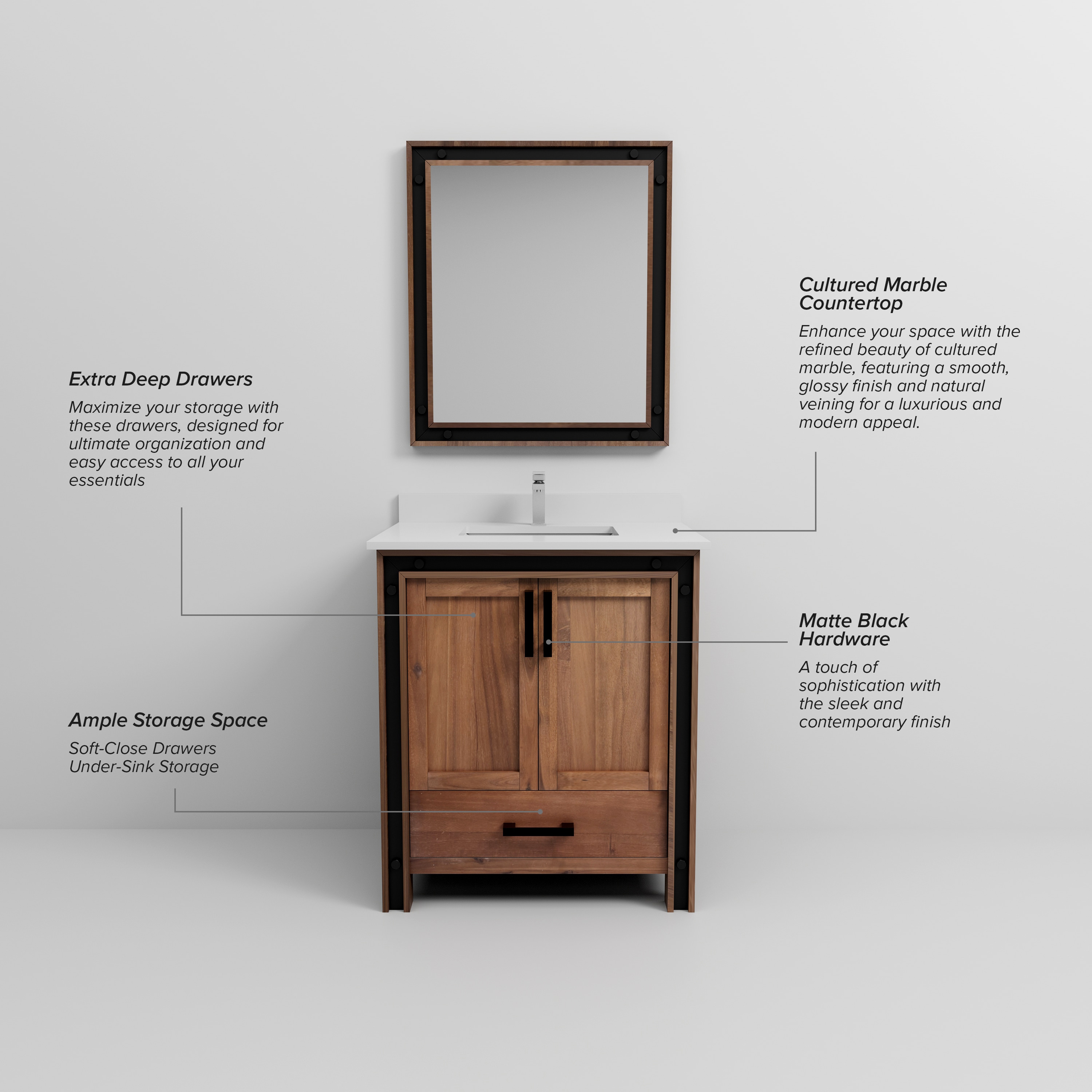 Lexora LZV352230SN00M28 vanities - View #7