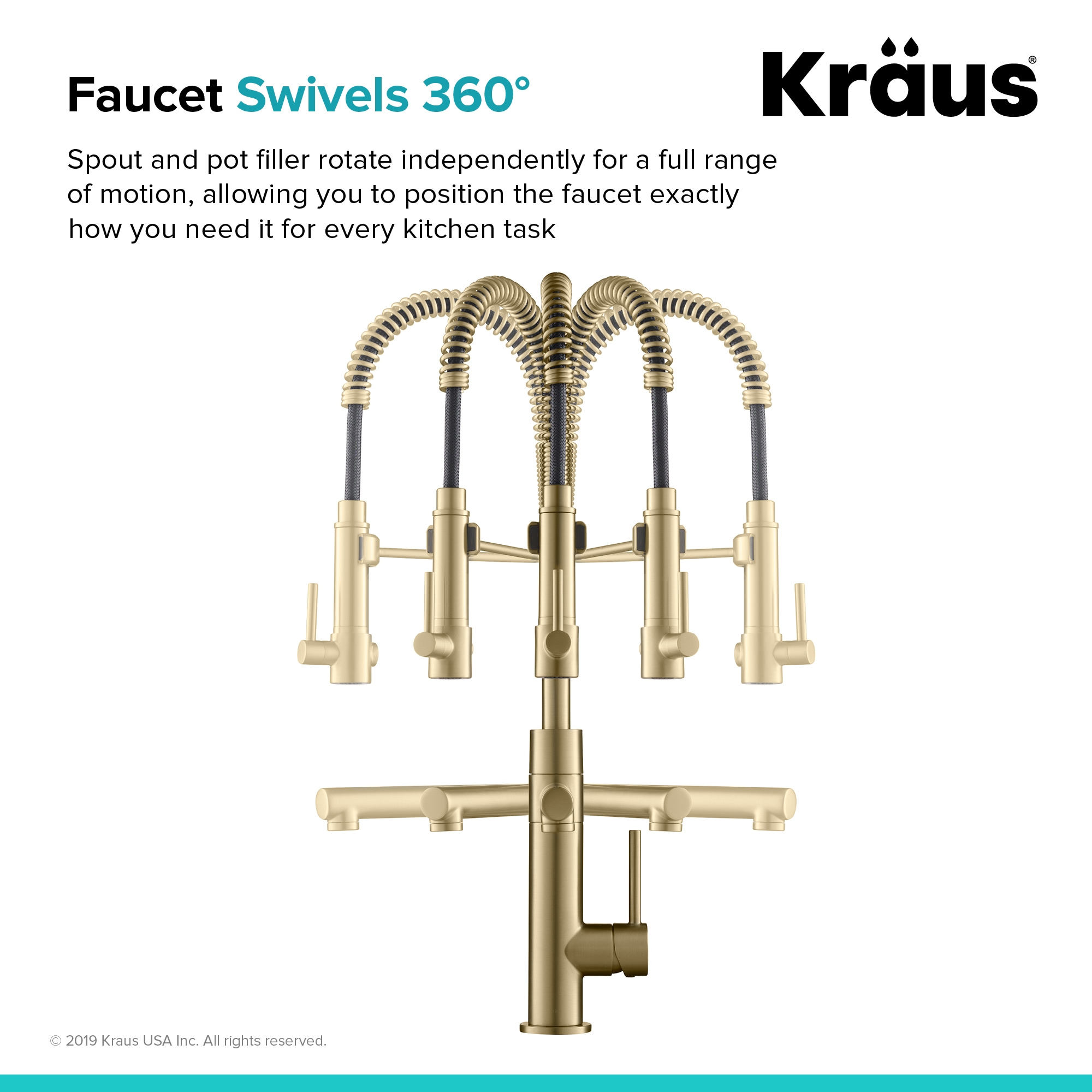 Kraus KPF-1603BG Kitchen-Faucets - View #11