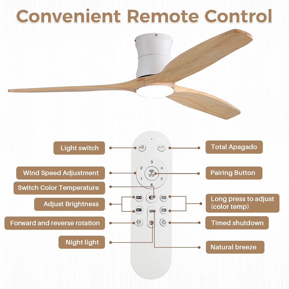 Sofucor LW-52K339-WH-YM Ceiling-Fans - View #12
