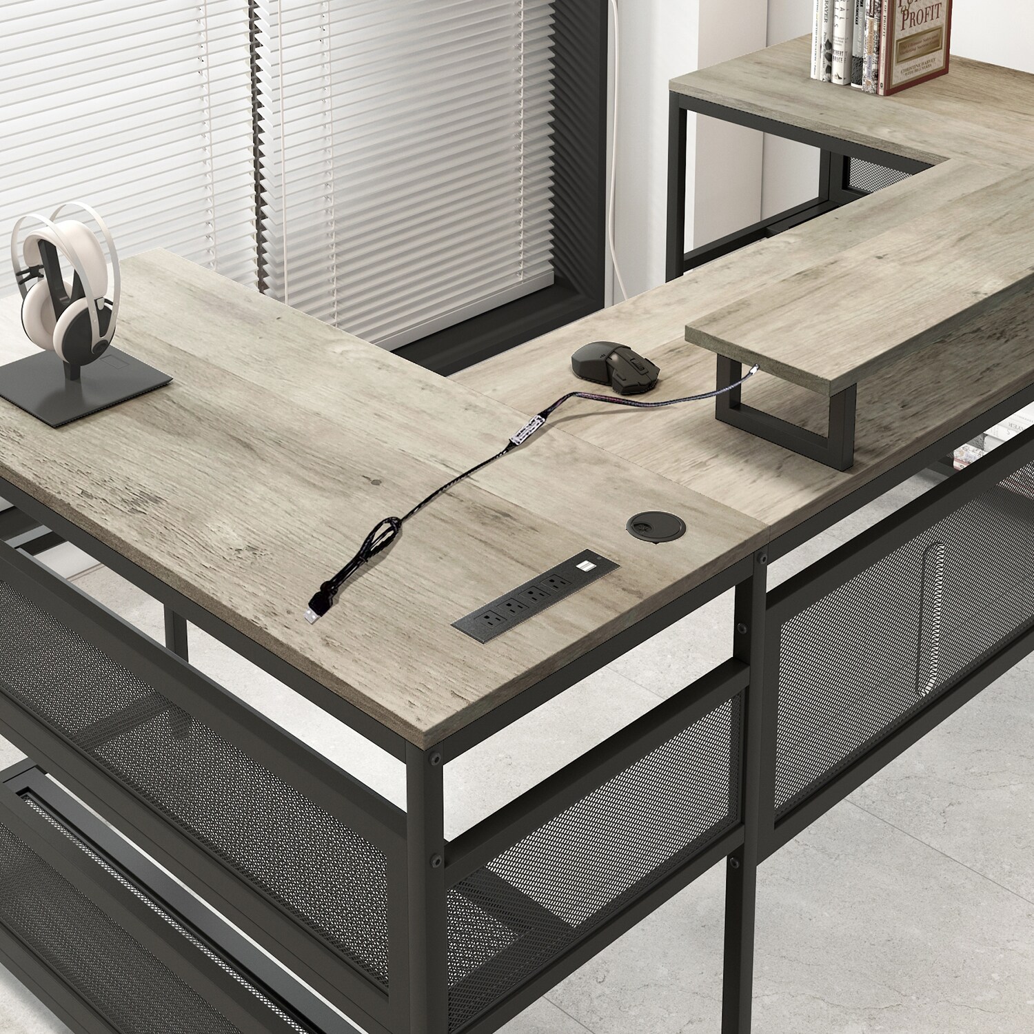 Mondawe MO-HW61782BK desks - View #6