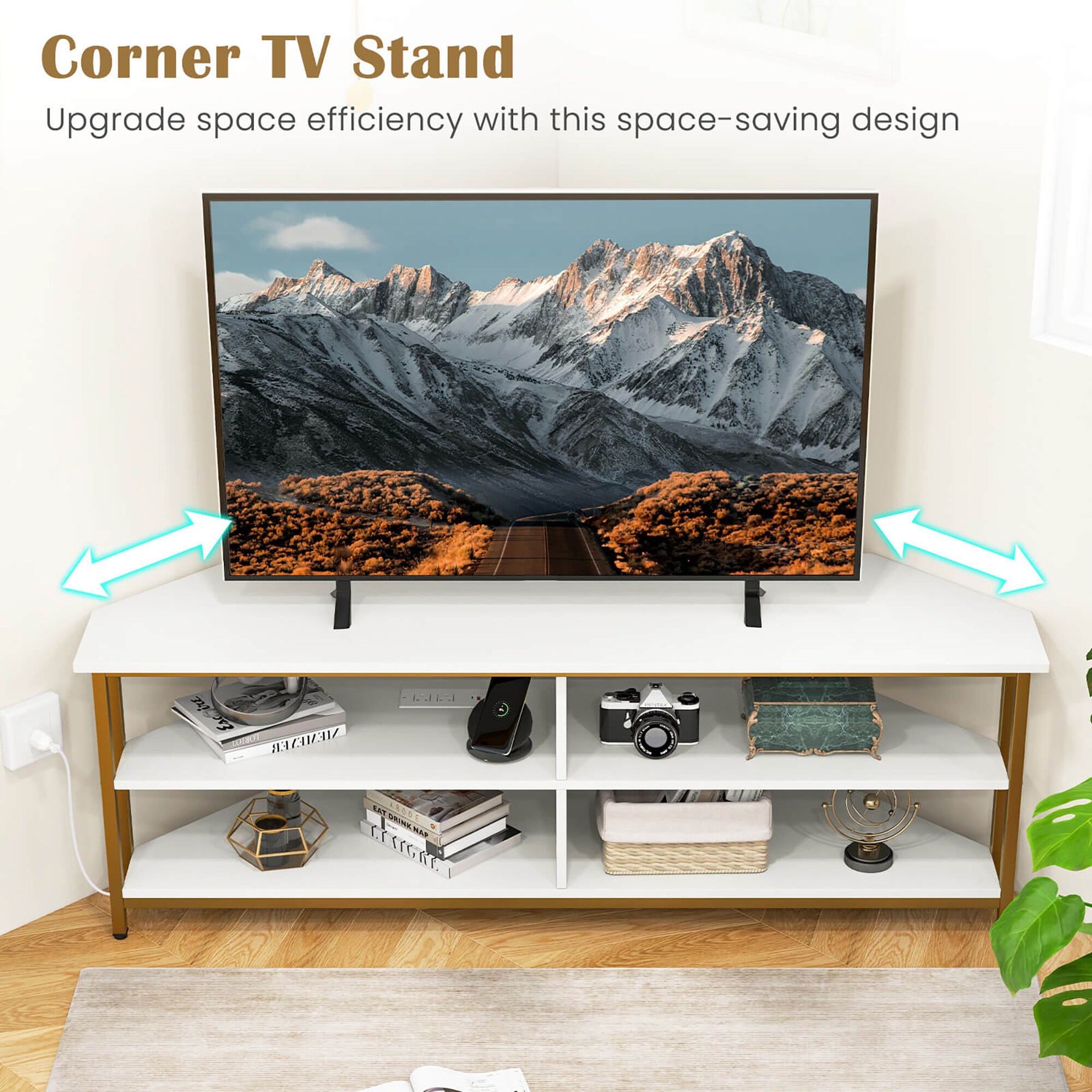 Costway HCST02293 Tv-Stands - View #3