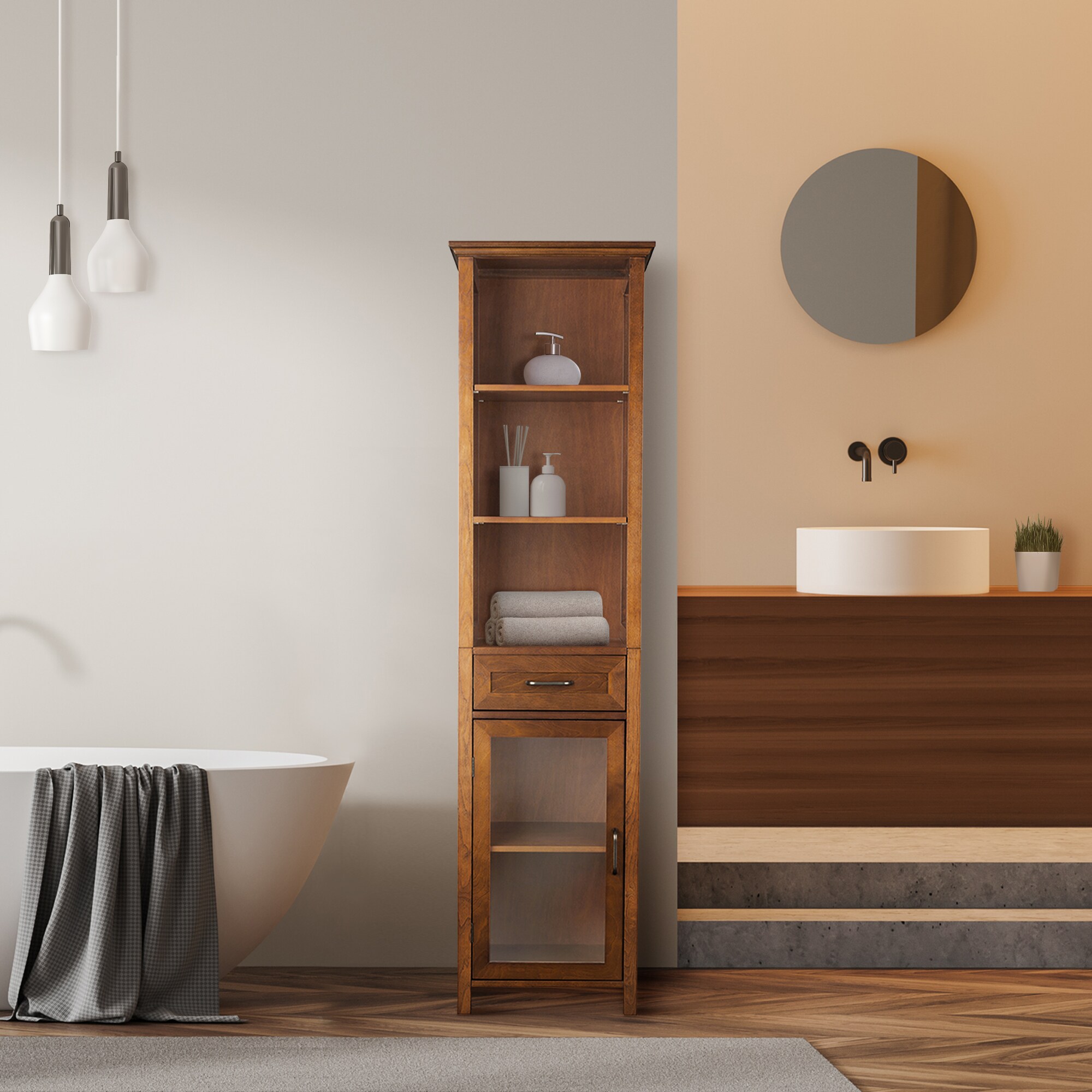 Teamson Home ELGLA544 Linen-Cabinets - View #2