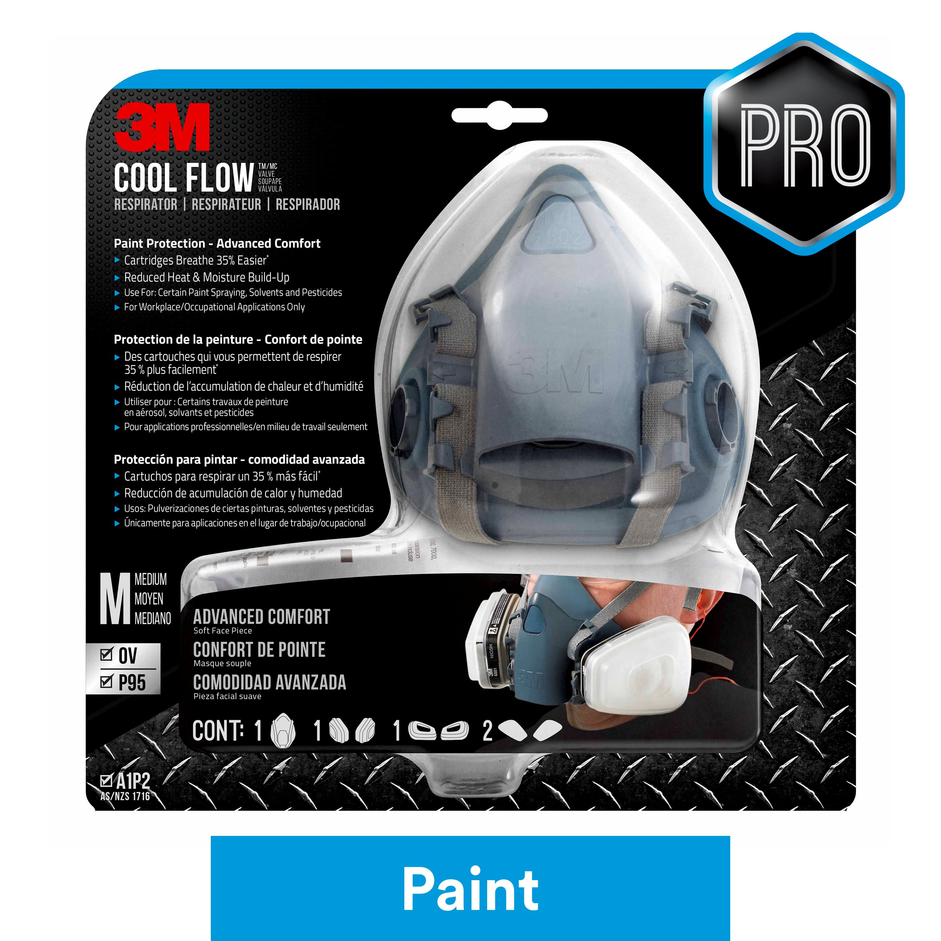 Reusable P95 Painting Valved Safety Mask Lowes.com