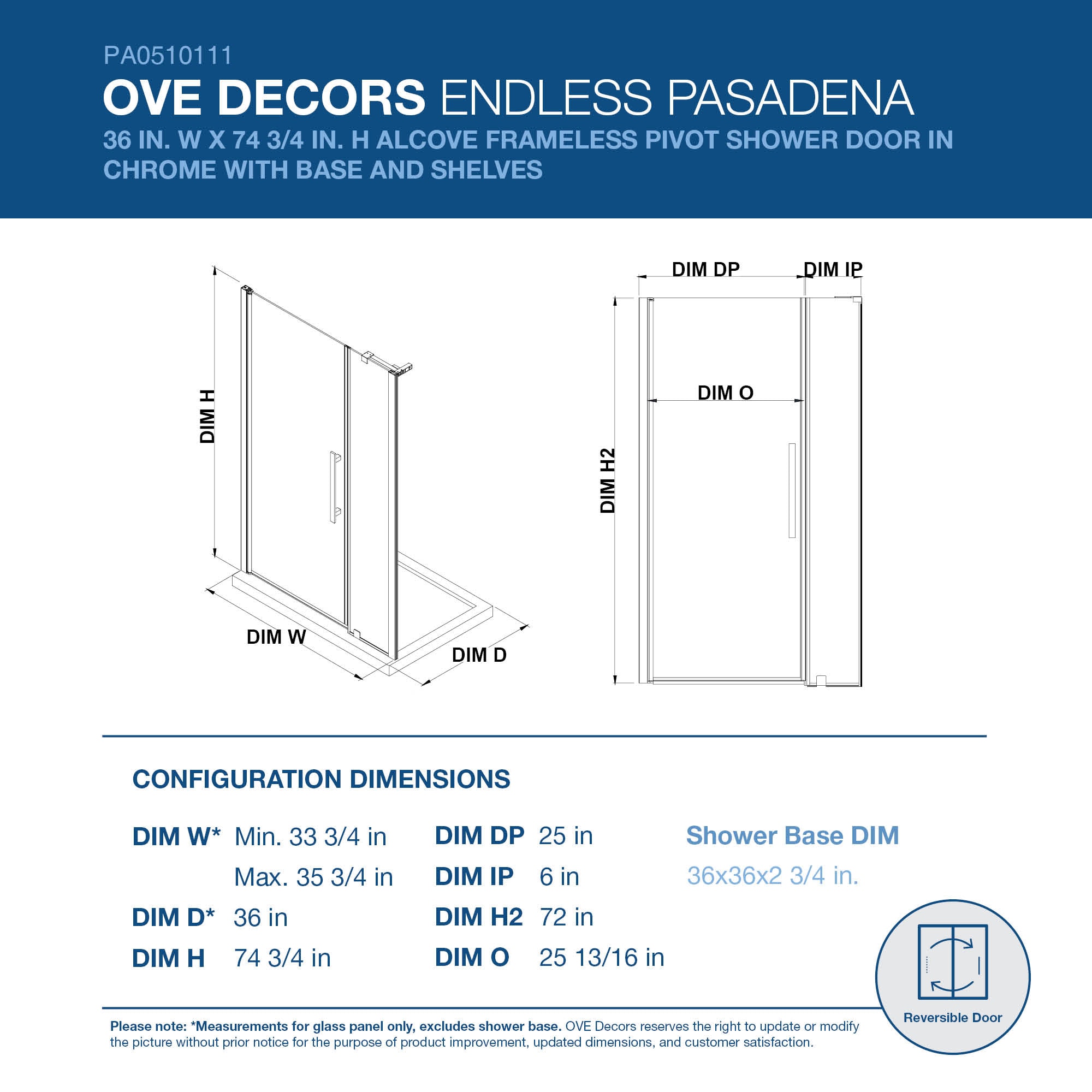 OVE Decors 828796066716 Alcove-Shower-Kit - View #2