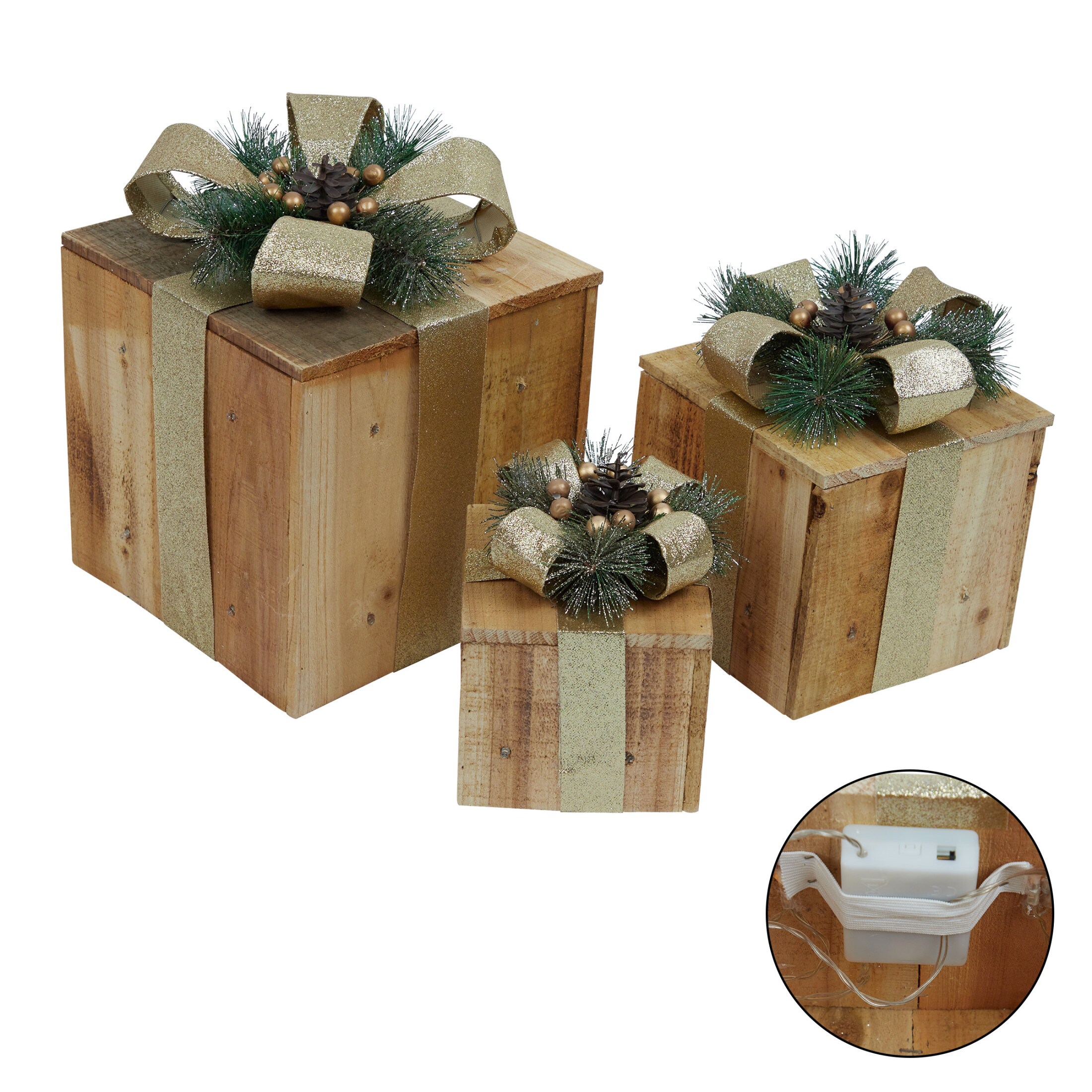 Alpine Corporation WDR161A-GD Outdoor-Christmas-Decor - View #13