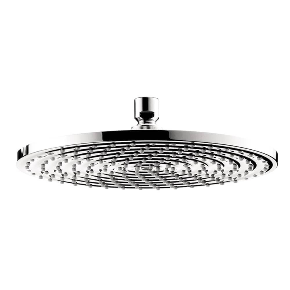 Hansgrohe 26927001 Raindance S 9.5 inch 1.75 GPM Single Function Ceiling Mount Round Shower Head with Adjustable Head in Chrome