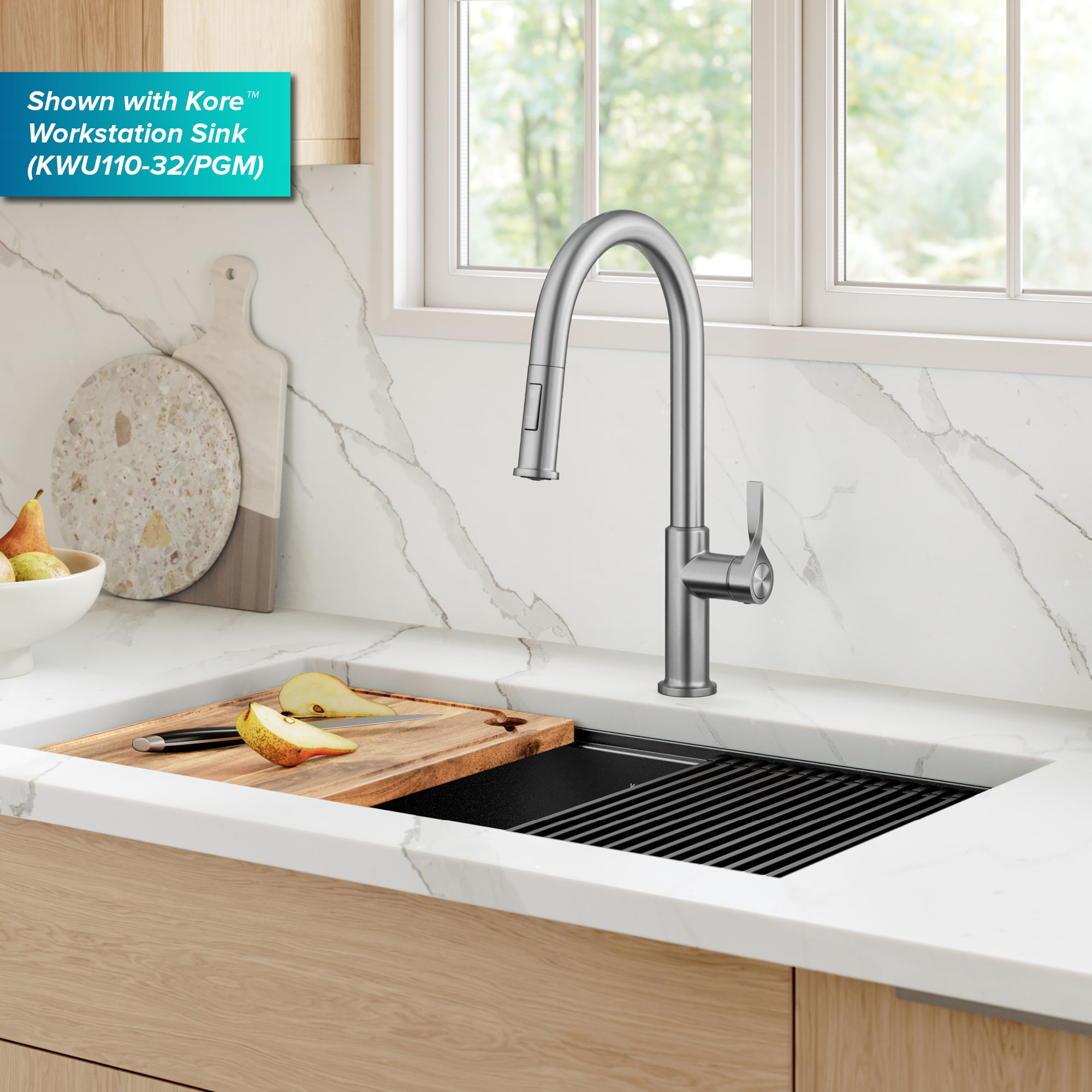Kraus KPF-2840SFS Kitchen-Faucets - View #3