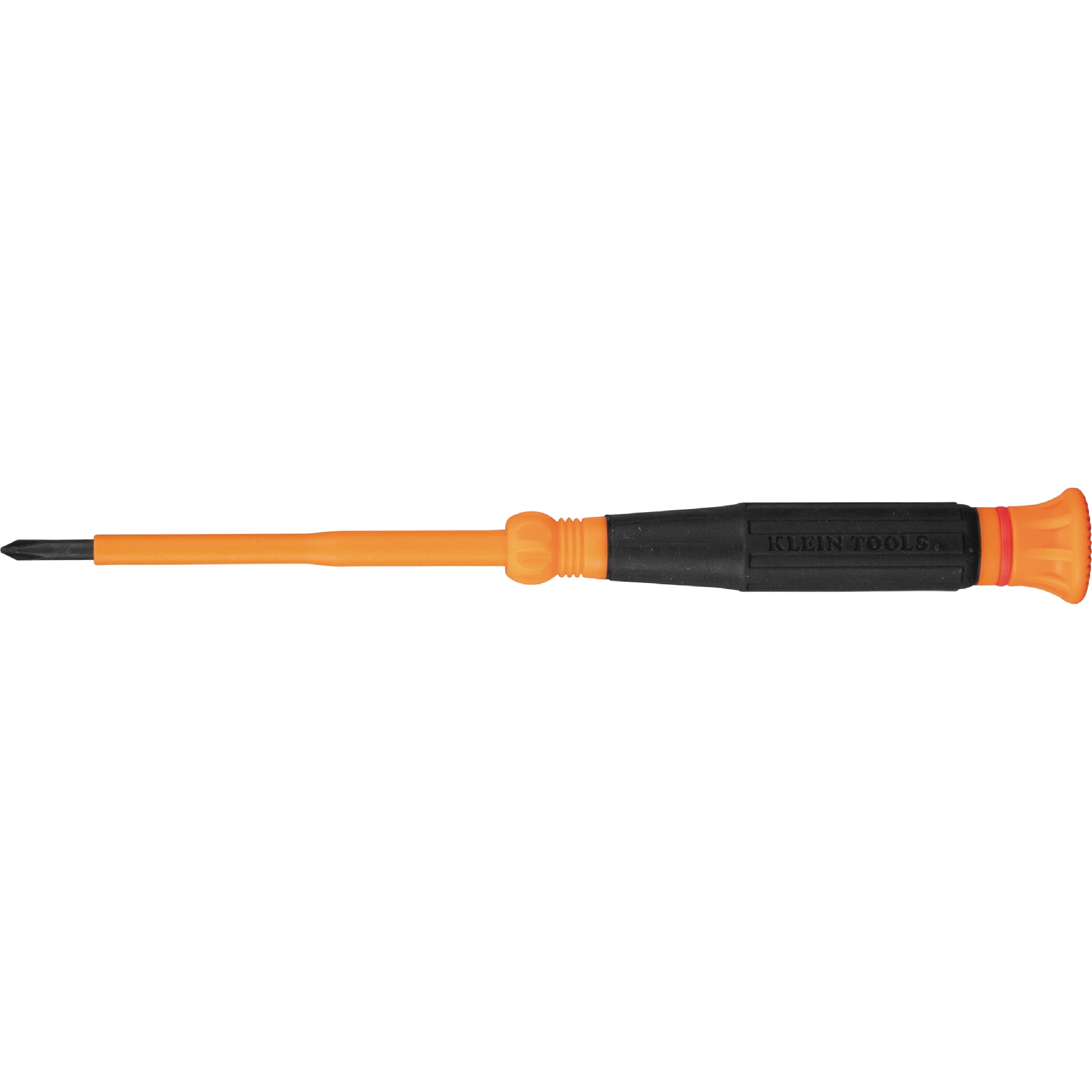 Klein Tools 6233INS Insulated Precision Screwdriver, #0 Phillips, 3-Inch Shank