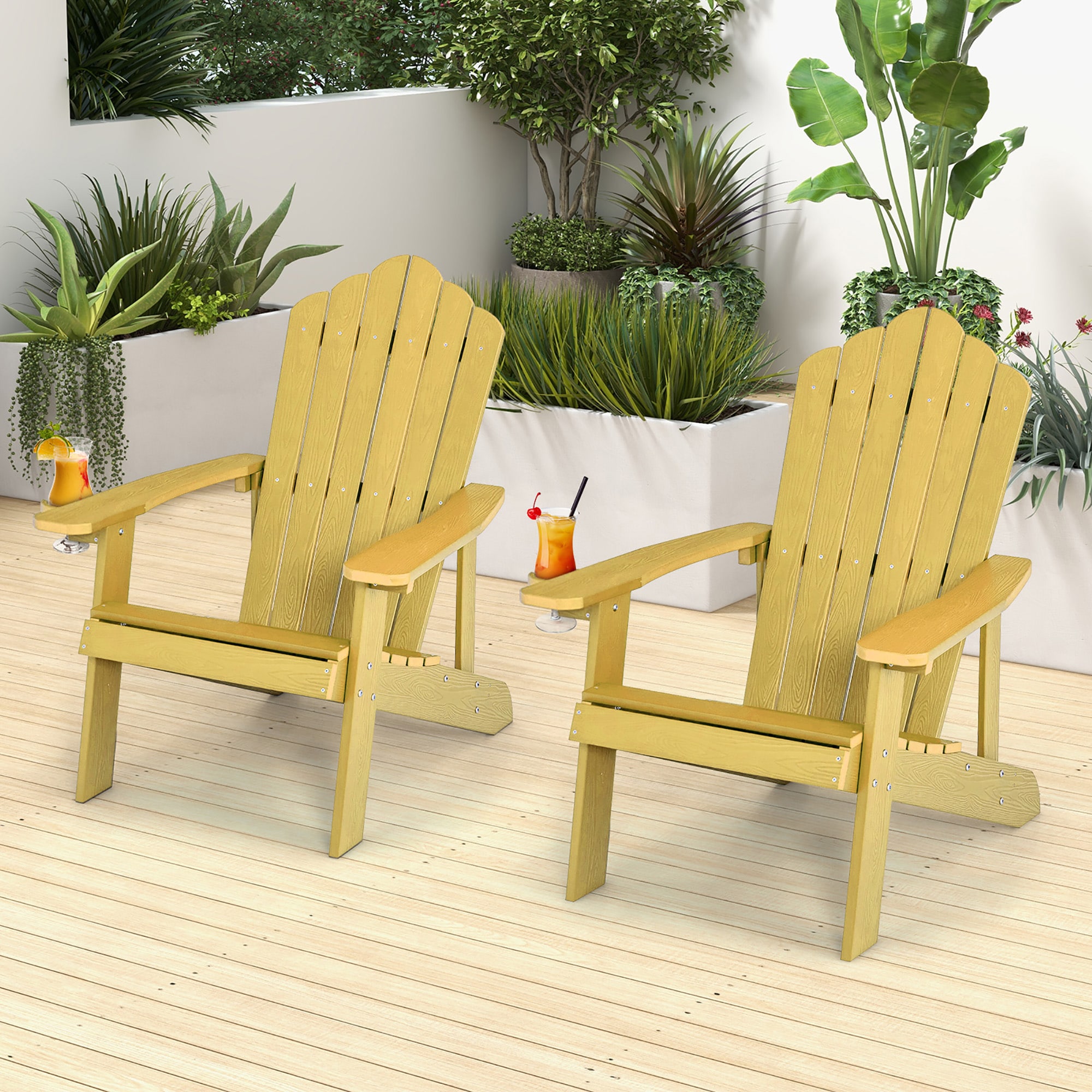 Costway NP10983YW Patio-Chairs - View #9