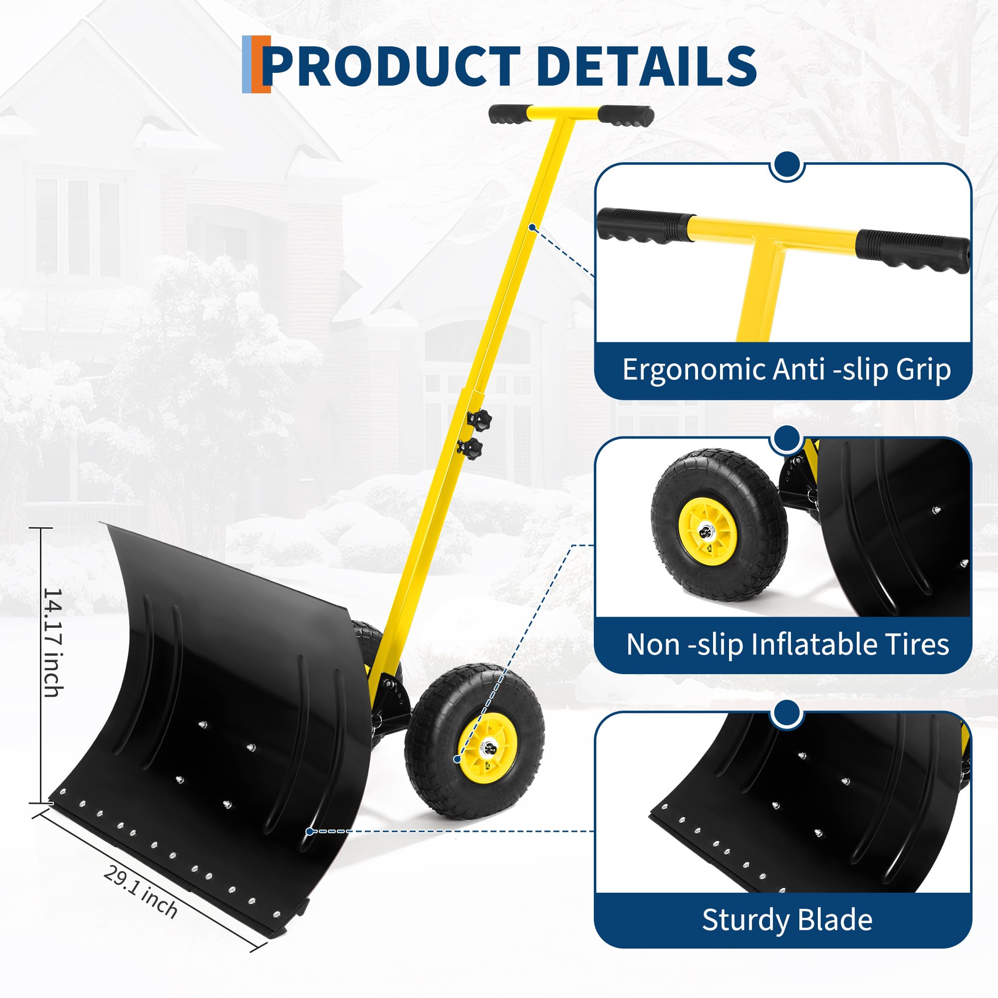 Garvee PPG33VN9AKF001 Snow-Shovels - View #3