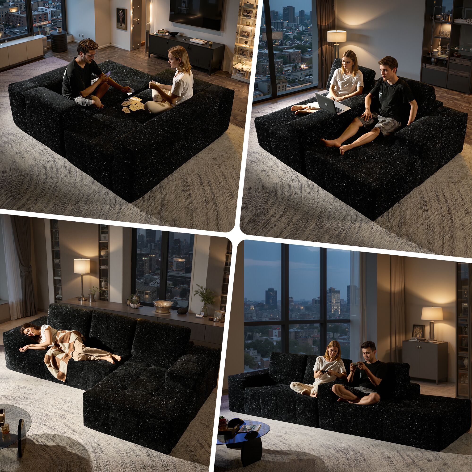 Ovios OVIVO490R Sofas-Loveseats - View #2