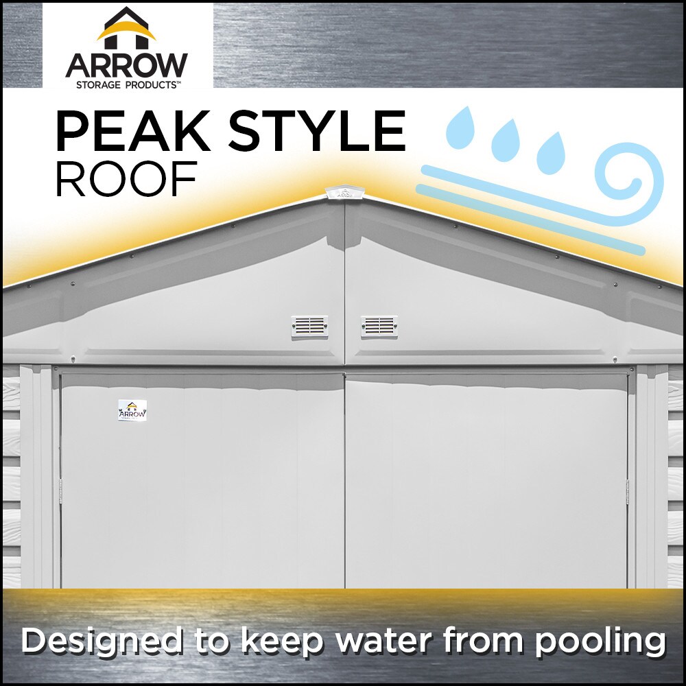 Arrow SCG67CC Metal-Storage-Buildings-Sheds - View #8