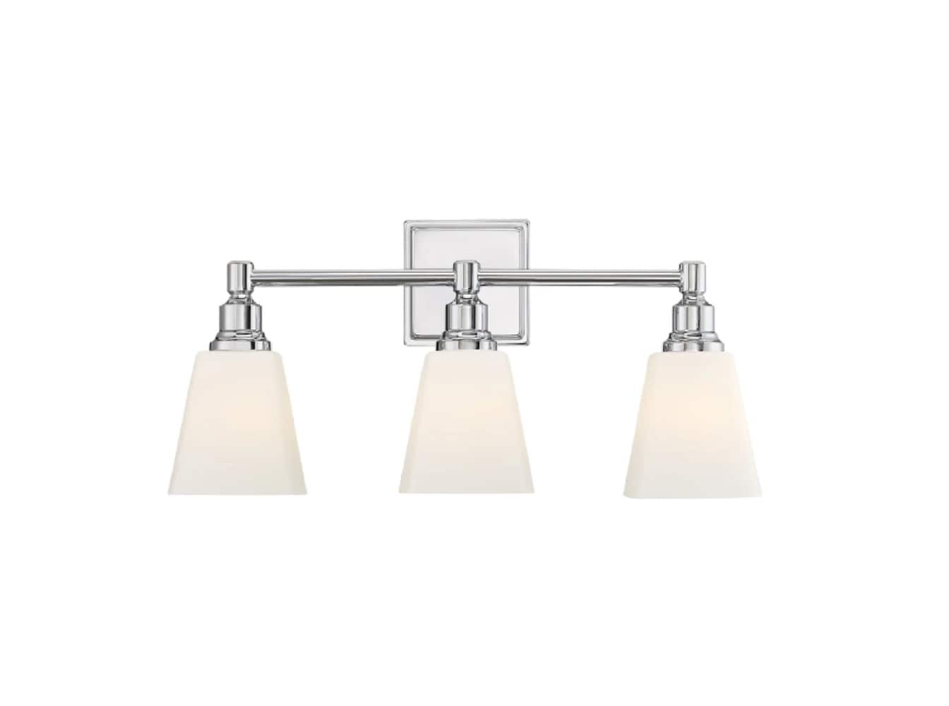 Lakeview 3-Light Vanity Light - Clear Shade