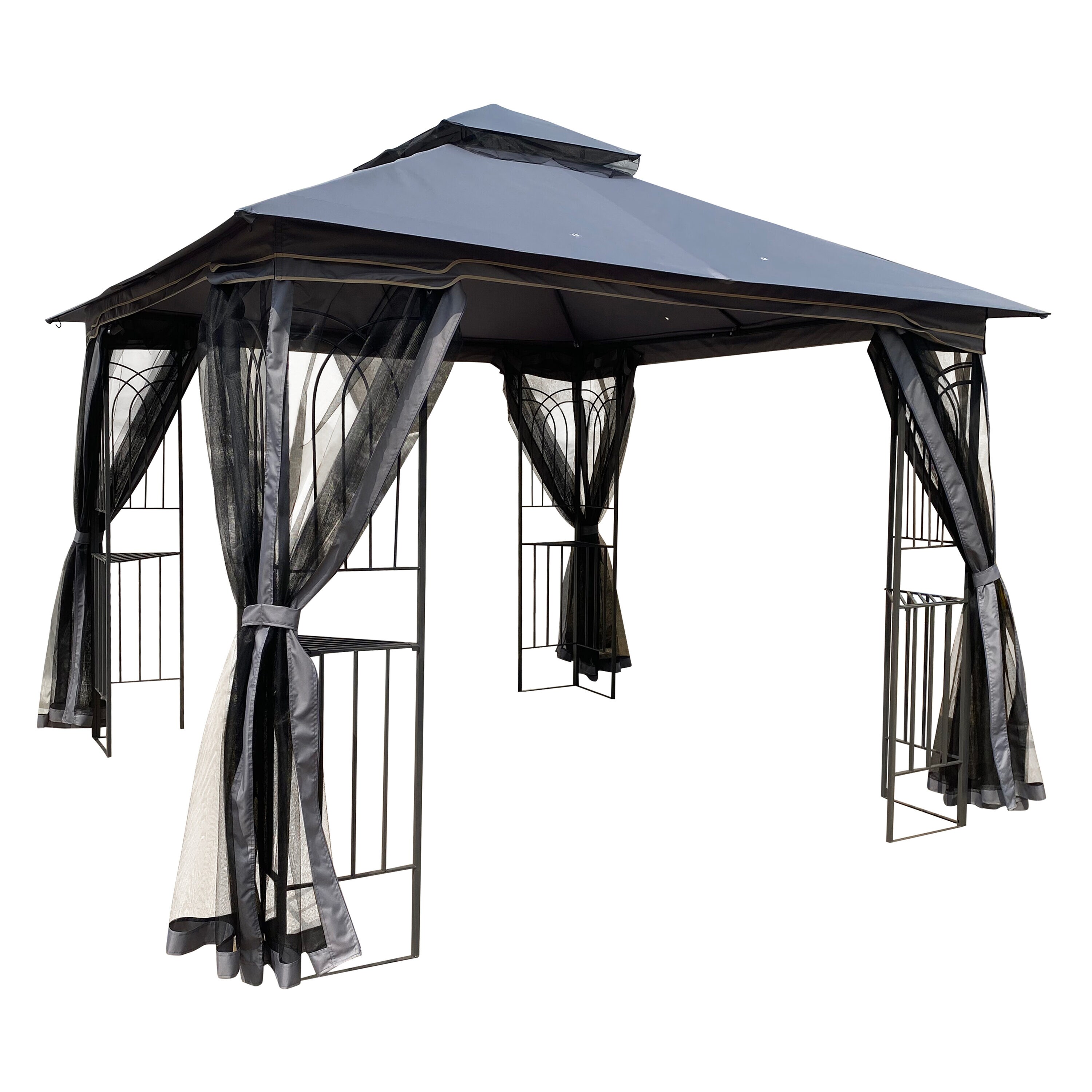 CESICIA W225-OPS-246 Wood-Resin-Gazebos - View #3