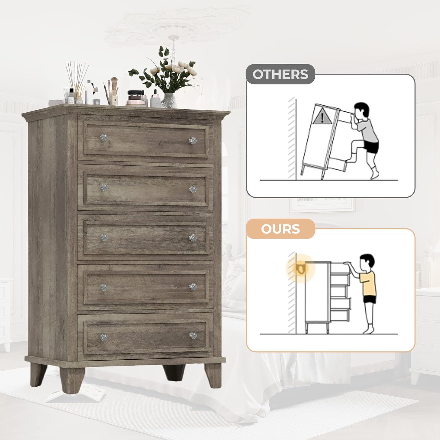 Qeetex LHF-DG-PCMK98U13 dressers - View #8
