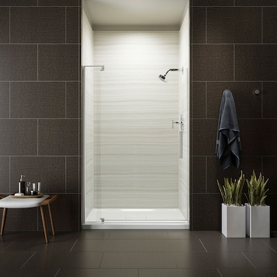 Pivot Shower Door Clear Glass, Kohler Revel Sliding Shower Door Reviews
