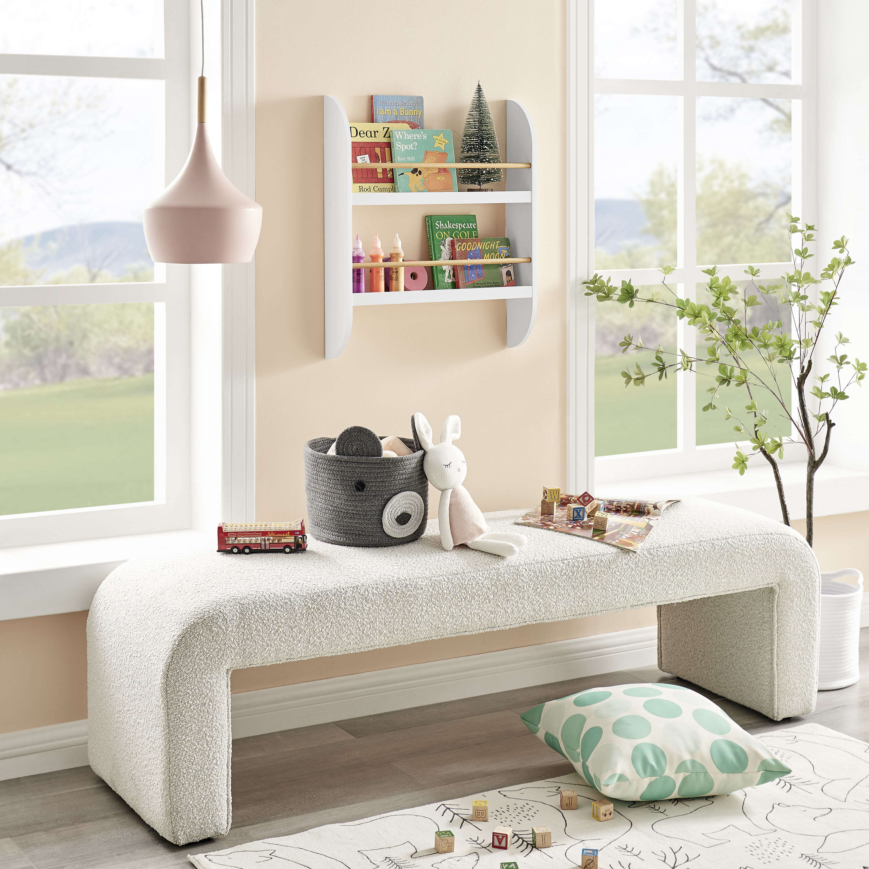 Danya B. XF22317WH Kids-Bookcases - View #8