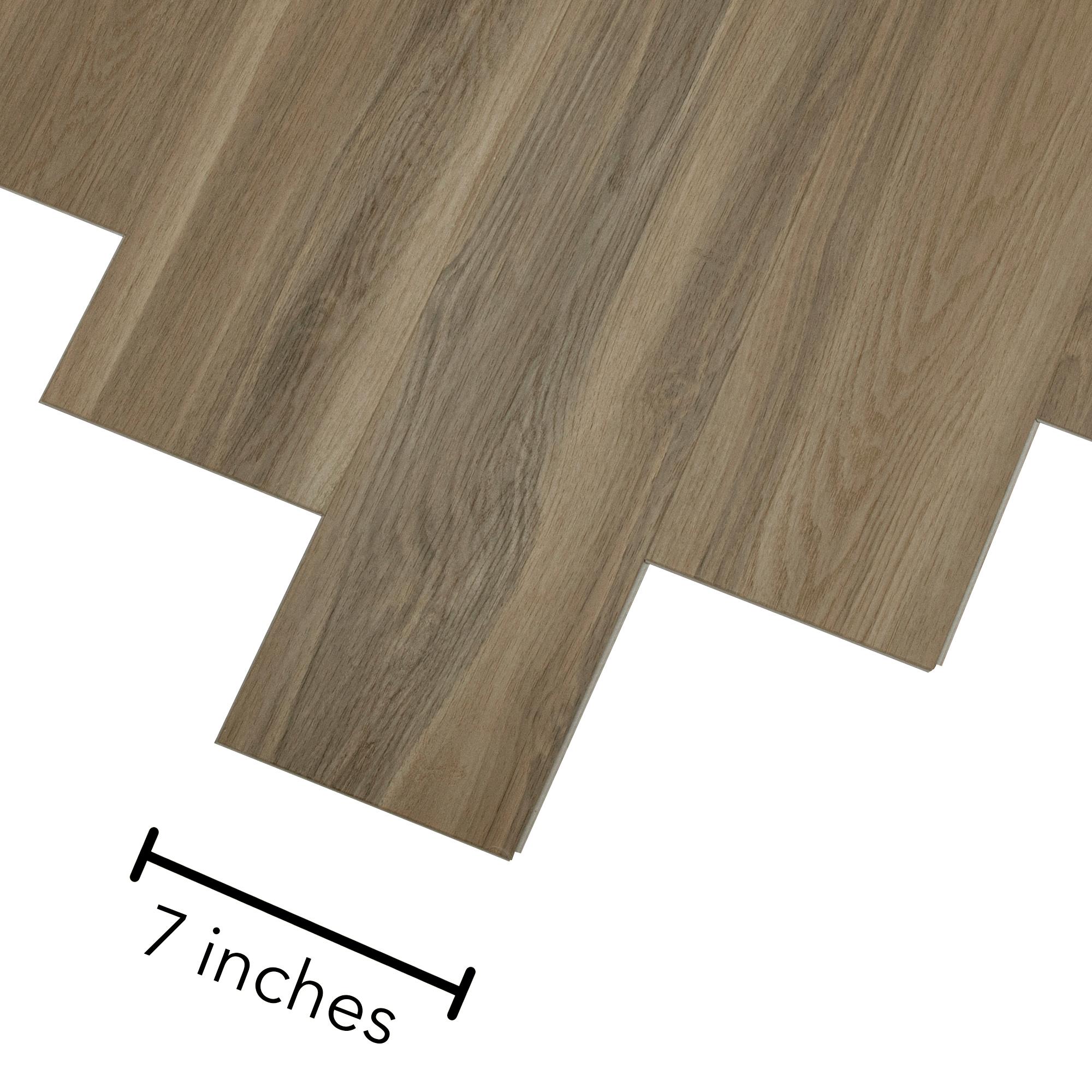 Mohawk Home 6MM Thick x 7.5in x 48in 20 mil Waterproof Luxury Vinyl Plank  Flooring (17.3 sq ft/ctn)