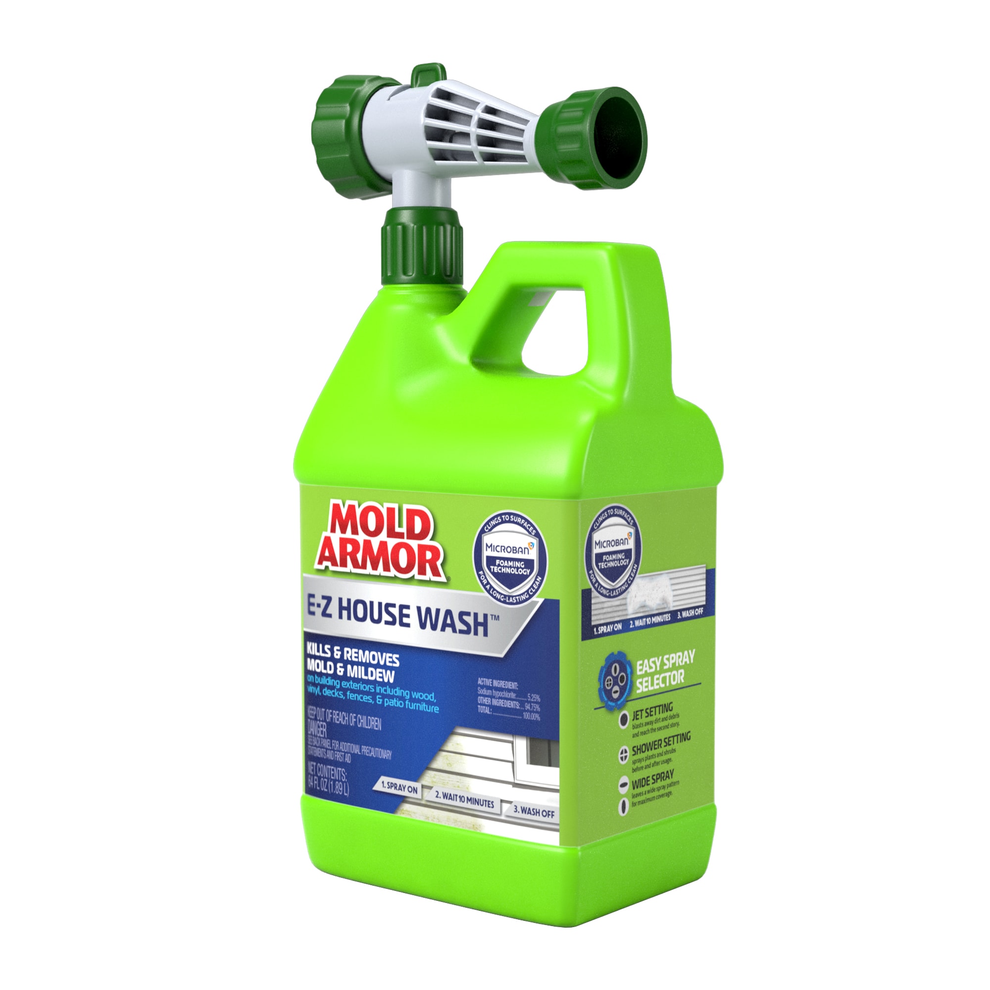 Mold Armor 64-fl oz House and Siding Outdoor Cleaner in the Outdoor  Cleaners department at