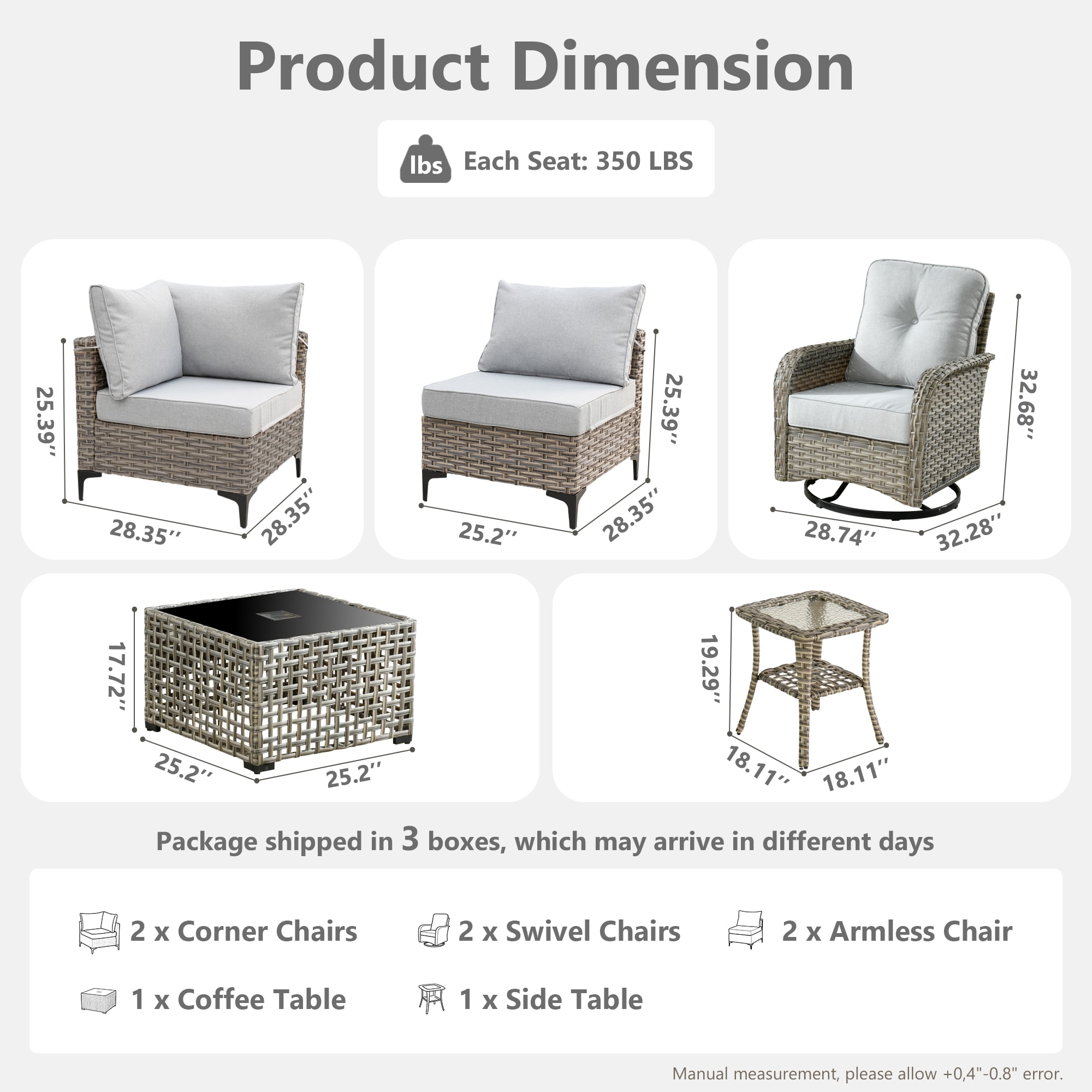 weaxty DSCRRSYZVNC408 Patio-Sofas-Daybeds - View #8