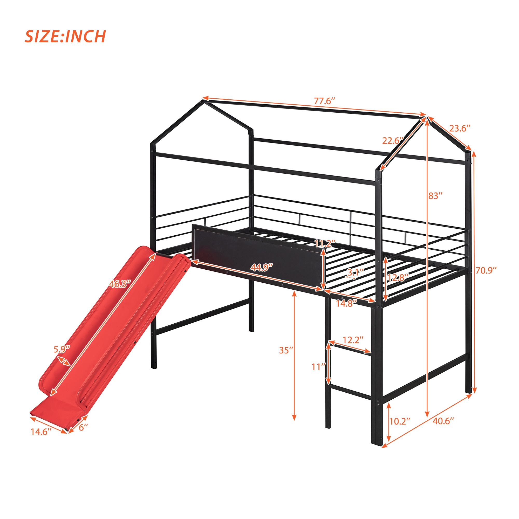 Mondawe OR-W575AE-LF Bunk-Beds - View #11
