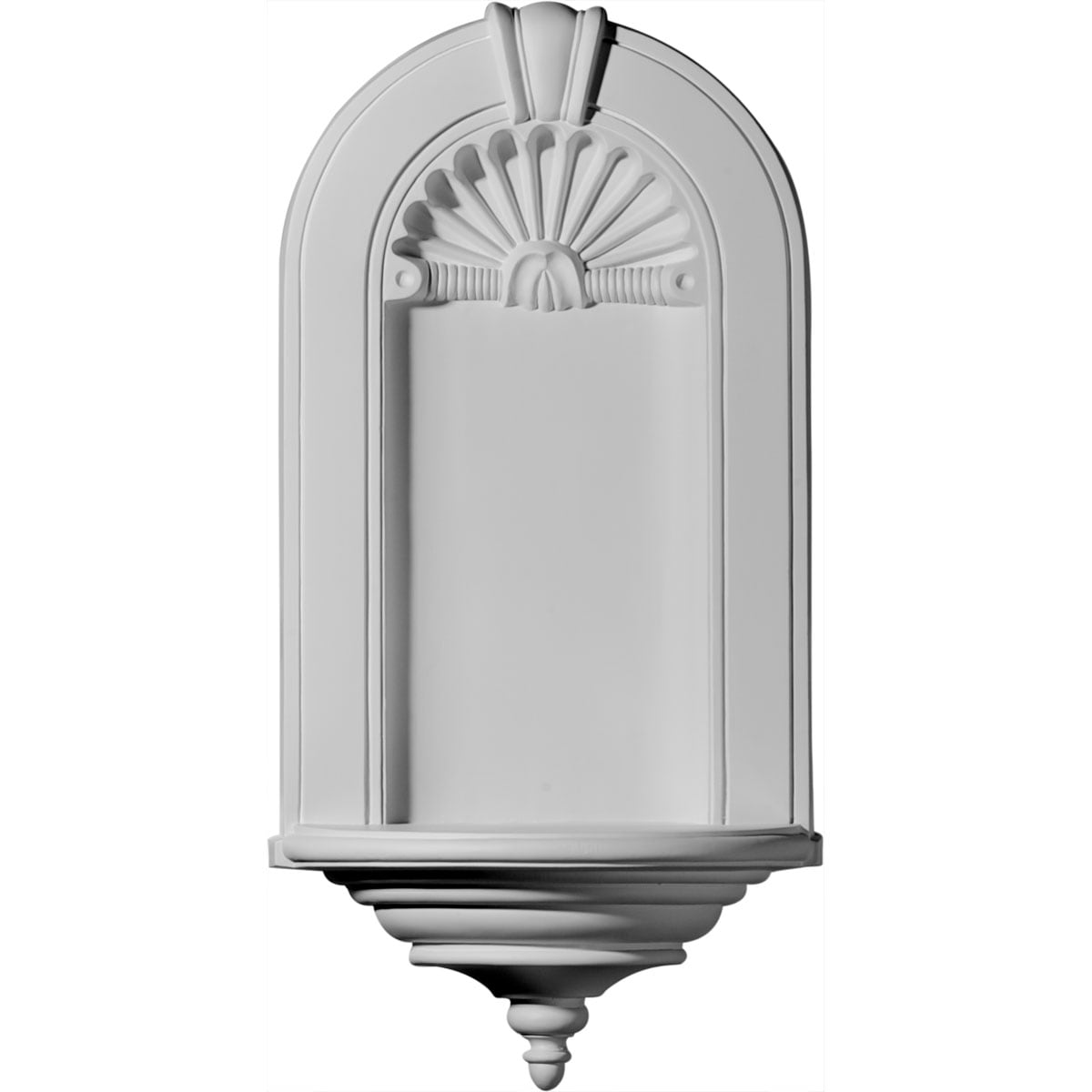 Ekena Millwork NCH15X31SM Smooth 15.5-in x 31.5-in Primed Polyurethane Niche
