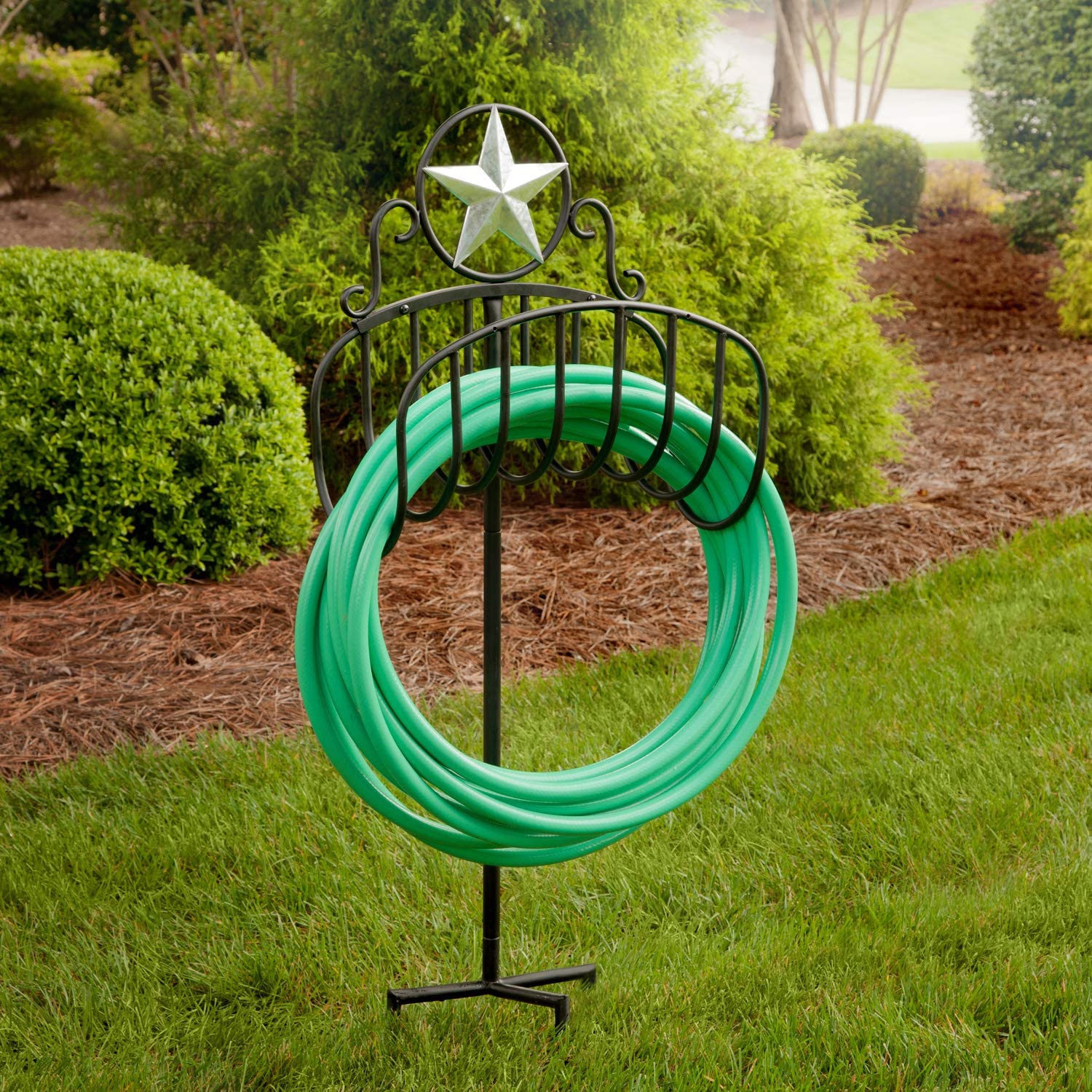 Patio Life Steel 150-ft Stand Hose Reel in the Garden Hose Reels