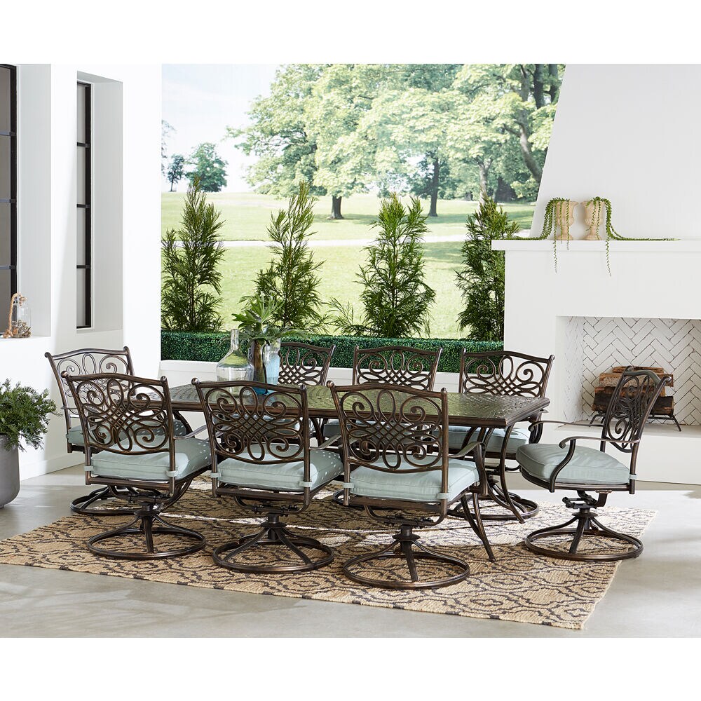 Hanover RENDN9PCSW8-MST Patio-Dining-Sets - View #6