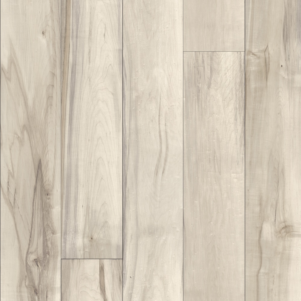 (Sample) Allen+Roth Baldwin Maple Laminate Flooring in Off-White | - allen + roth 53340