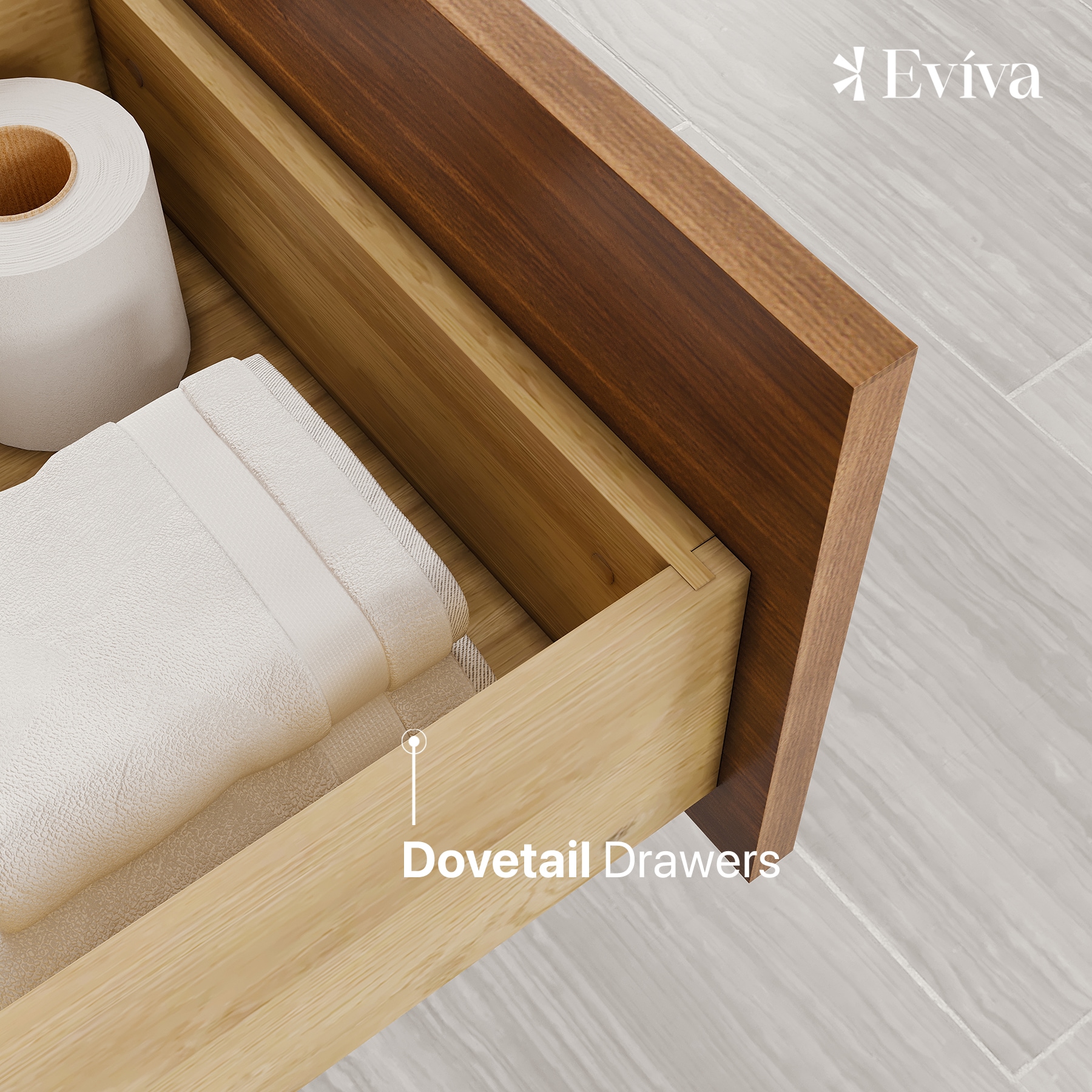 Eviva EVVN812-60X18WN Bath-Vanity-Combo - View #6