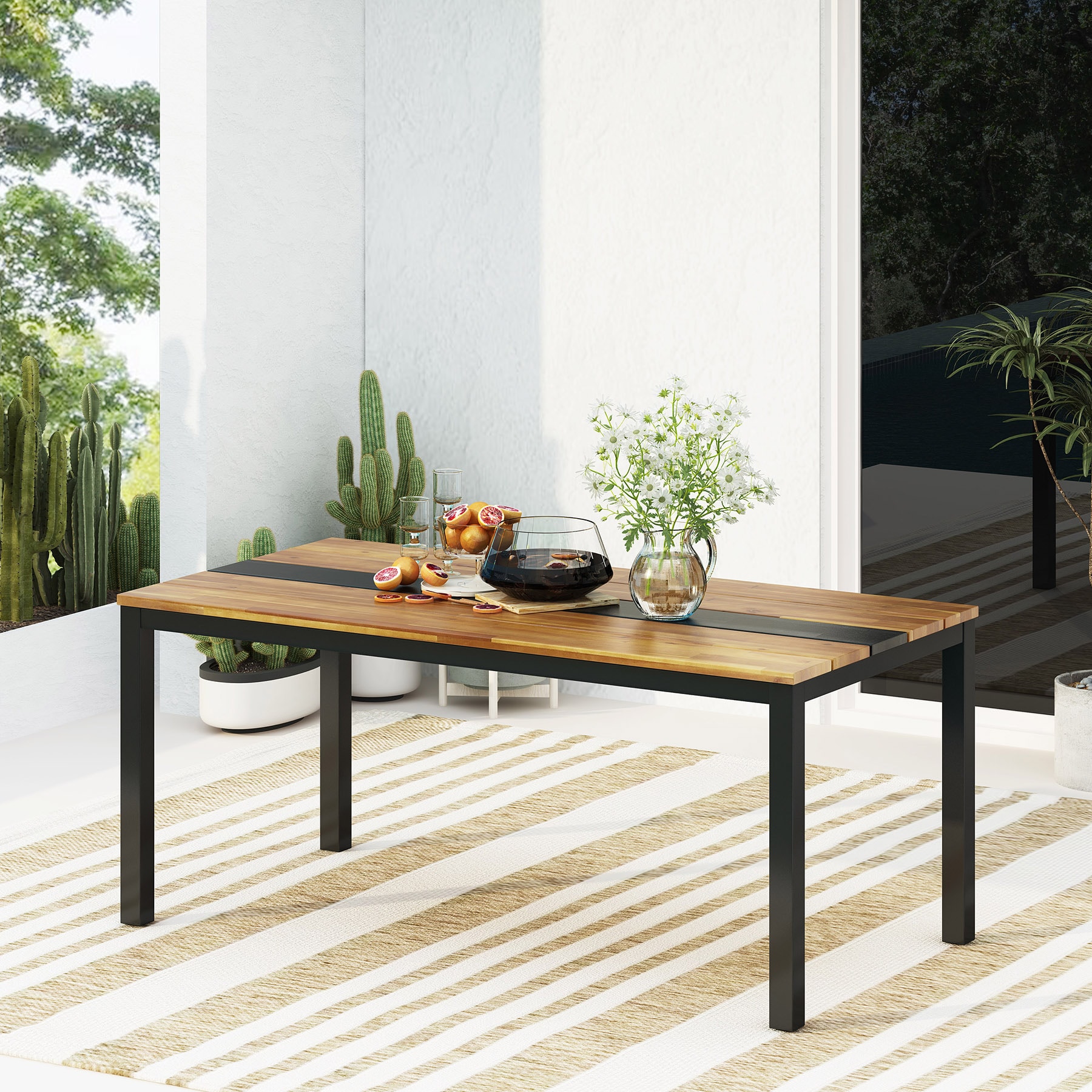 SINOFURN SYF830011BN Patio-Tables - View #2