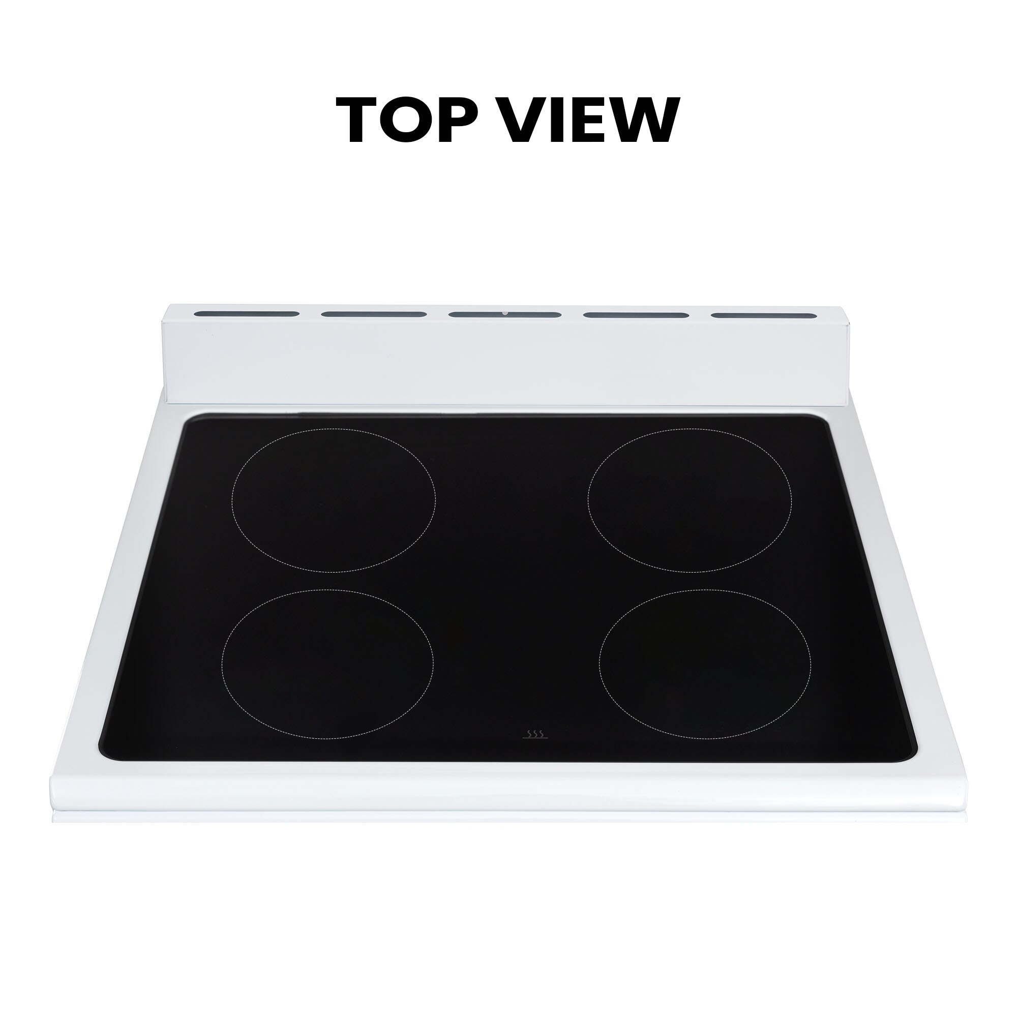 Equator Advanced Appliances ECR 204 WHITE Freestanding-Electric-Ranges - View #12