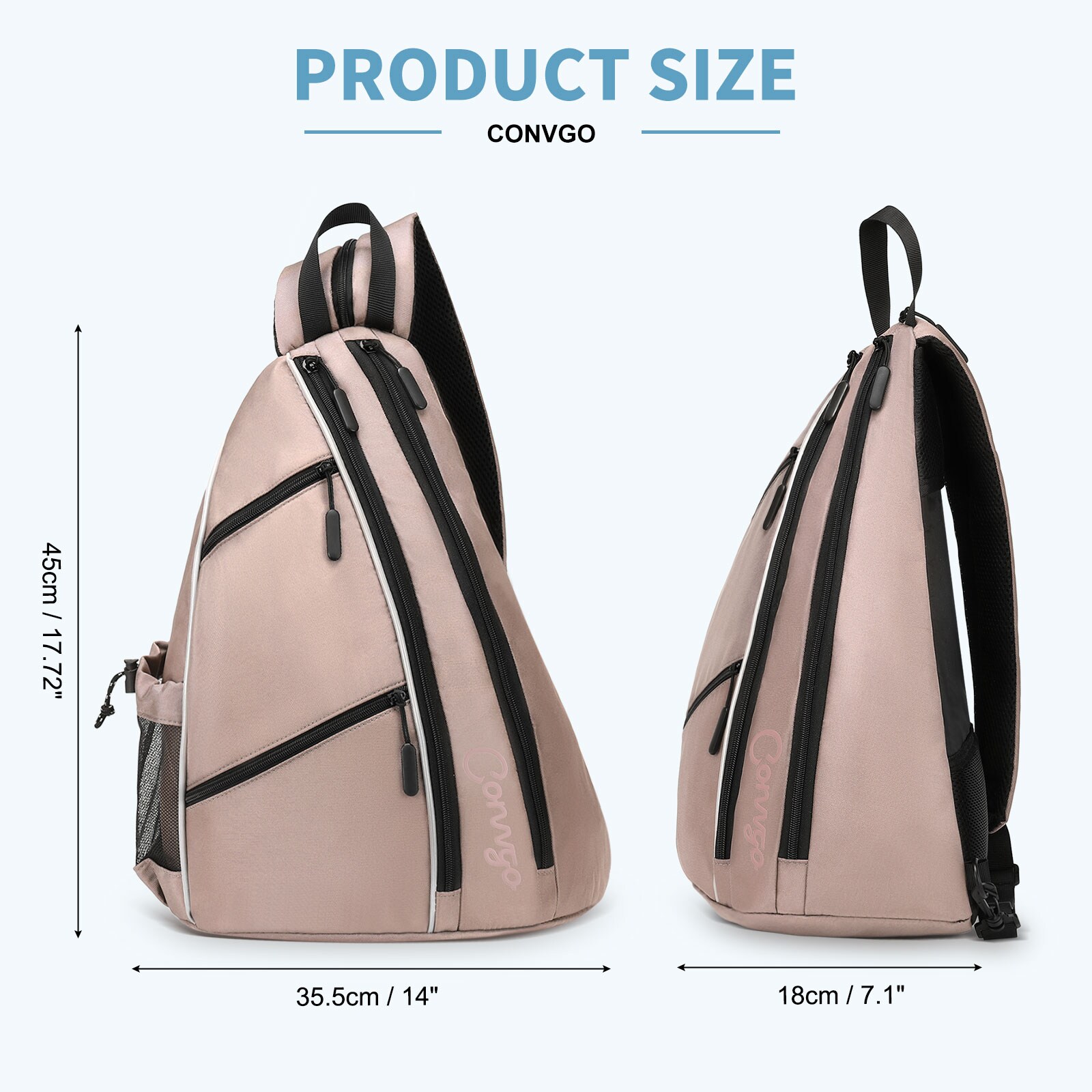 Unique Bargains Pickleball Bag for Women and Men Adjustable Pickle Ball ...