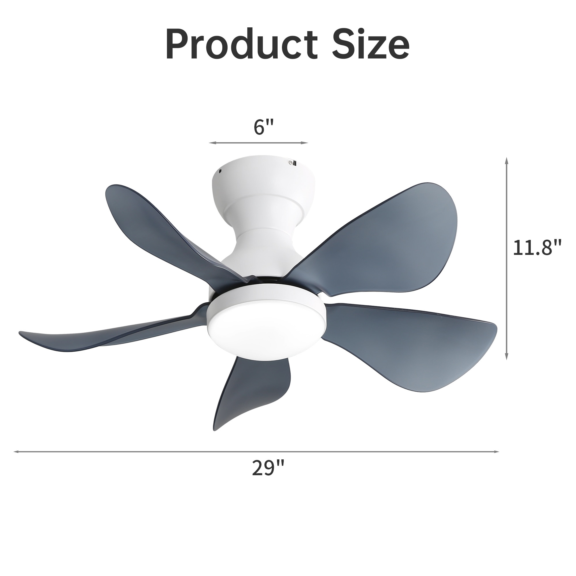 Yardreeze KBS-29K001WH Ceiling-Fans - View #4