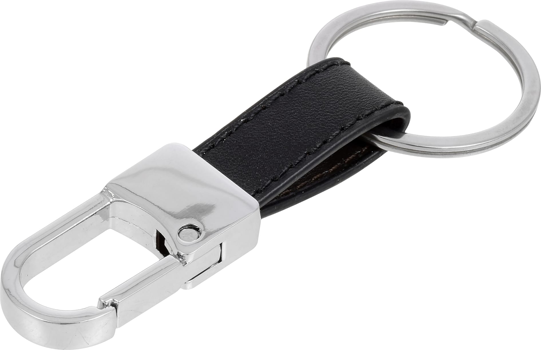 Heiheiup Ring Keyring Business Car Black Style Keyfob Key Men's Chain  Keychain Keychains Heavy Duty Key Ring