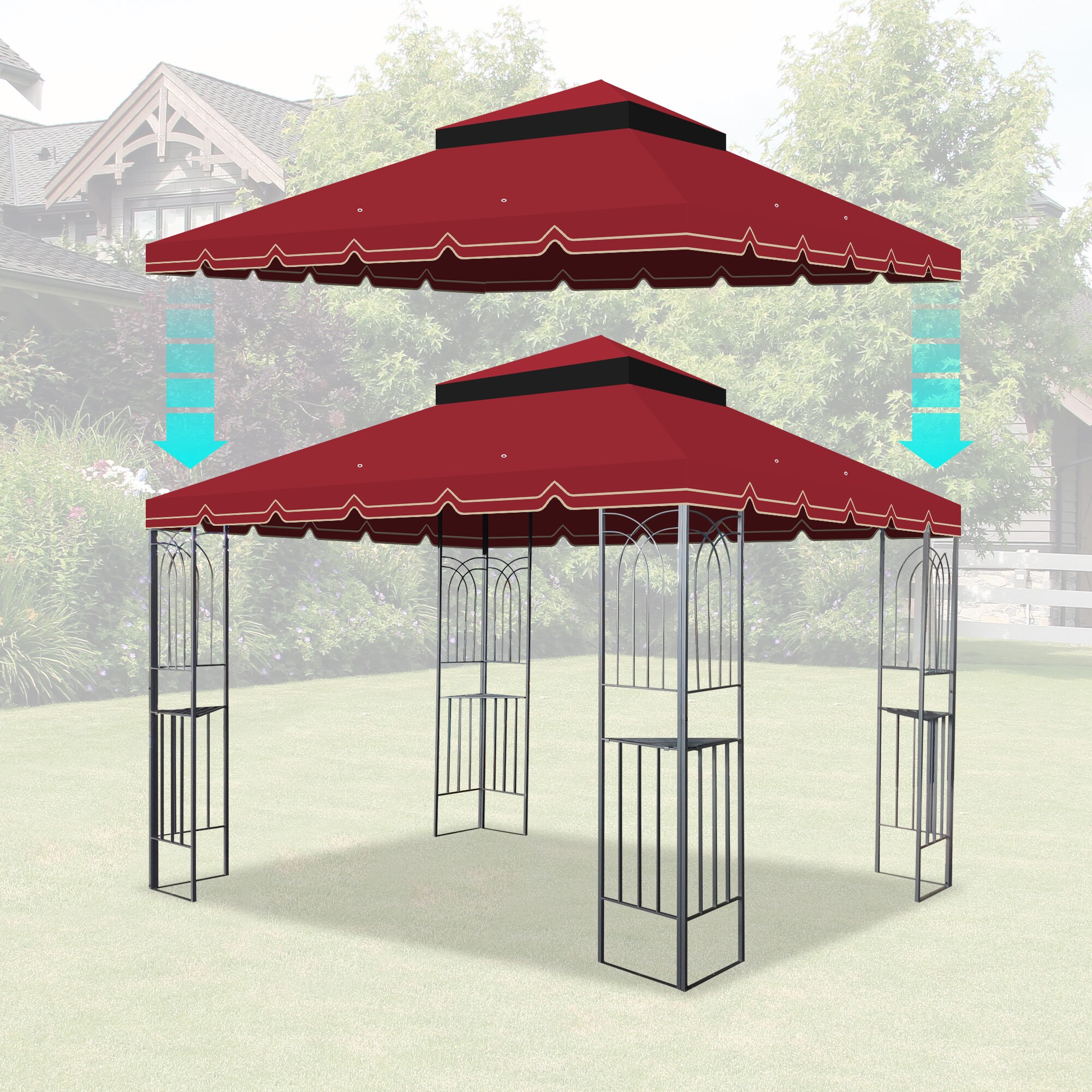 AAZJ BYO-39705 Gazebo-Parts-Accessories - View #3