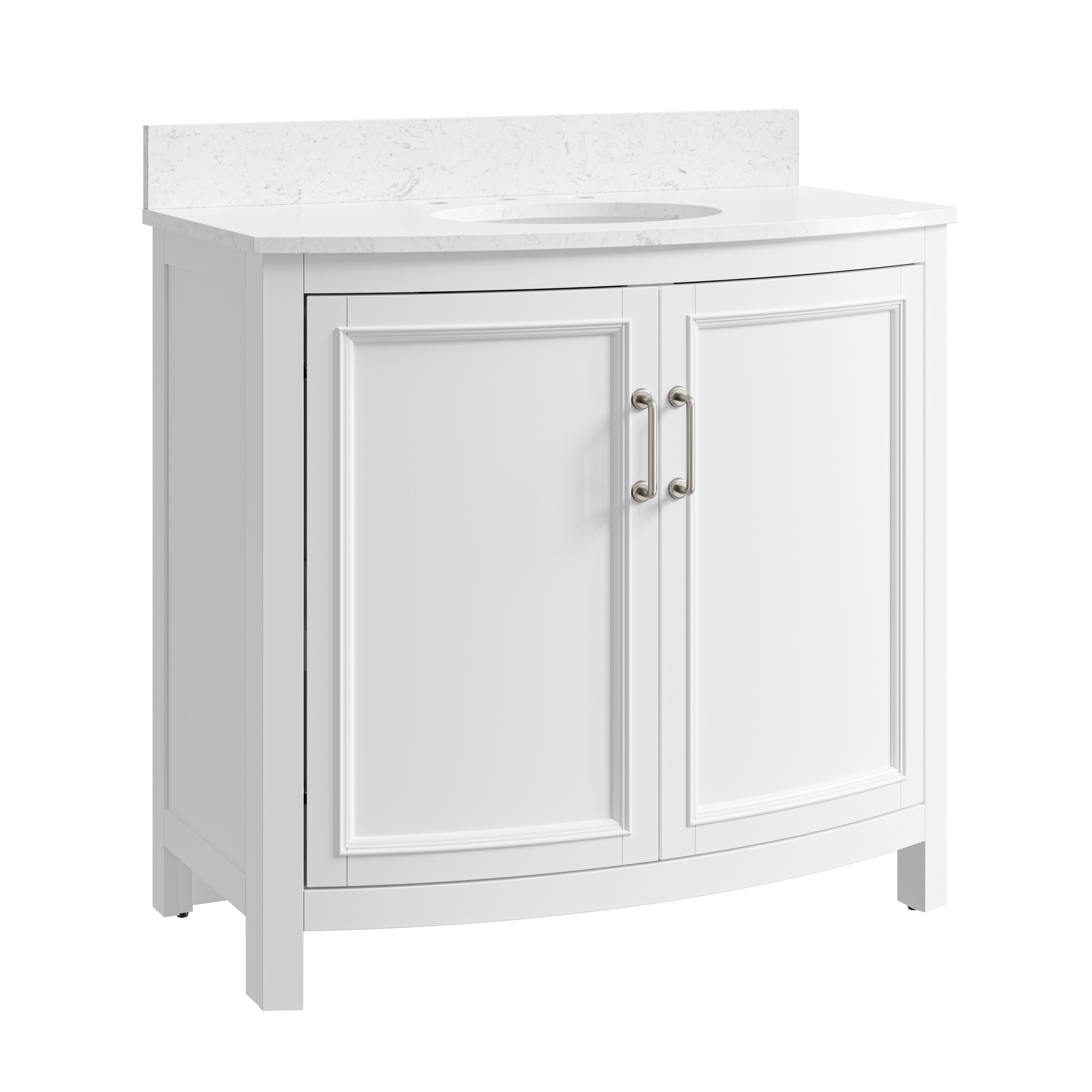 allen + roth 1007VTC-36-201-925UO Bath-Vanity-Combo - View #3